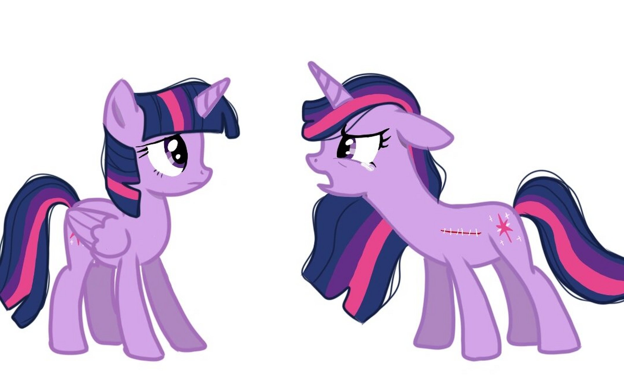 皇室之痛:公主的快乐假象  未来的暮光闪闪: 你真的以为你现在很快乐