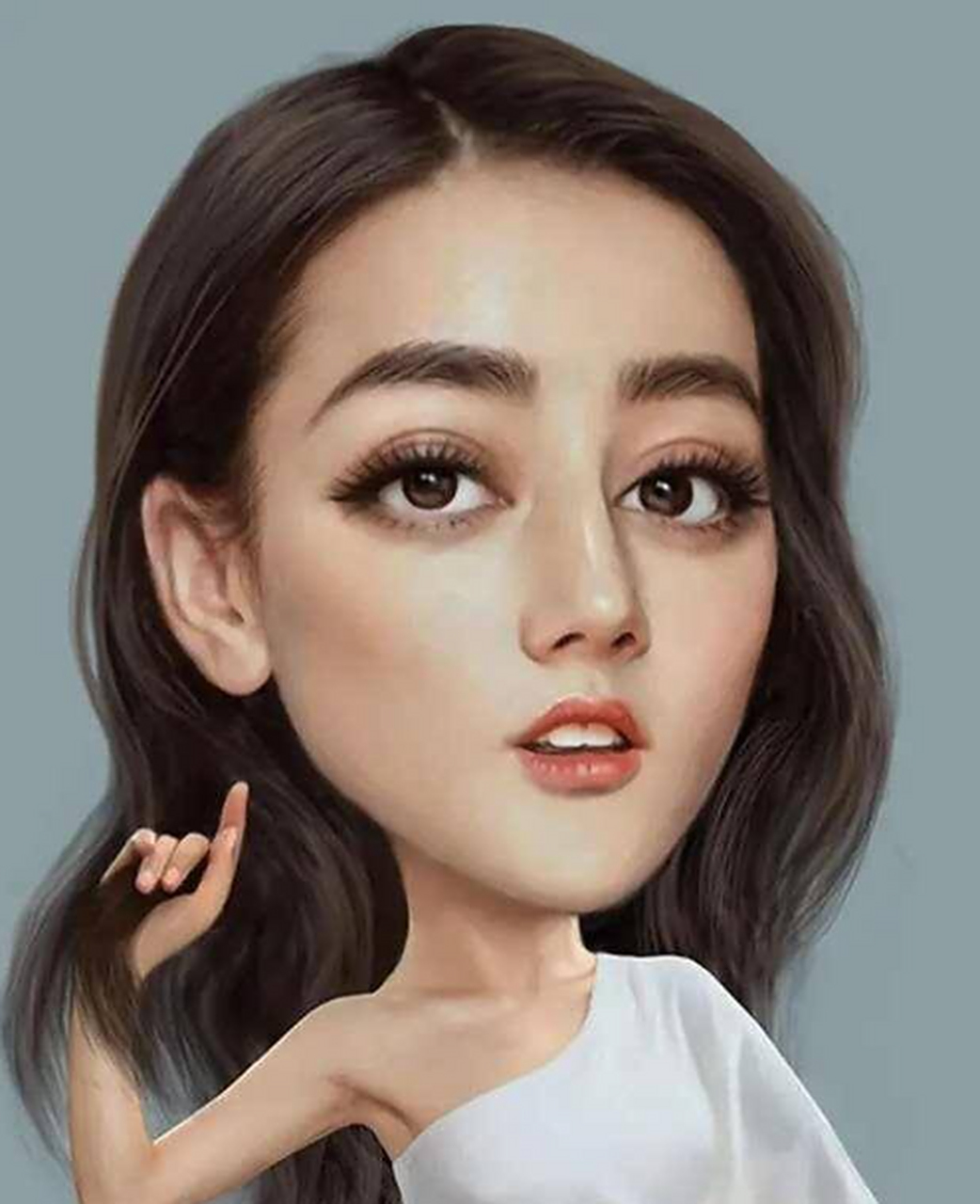 明星漫画也疯狂:周冬雨很甜,杨幂仙气十足,娜扎美艳不可方物