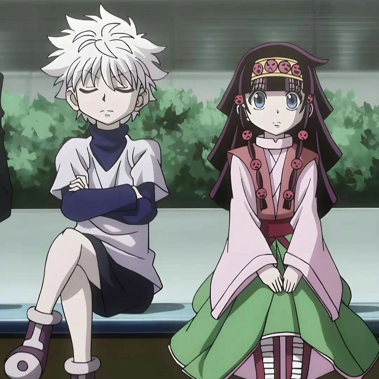 在看|全职猎人  好可爱呀奇犽和亚路嘉.