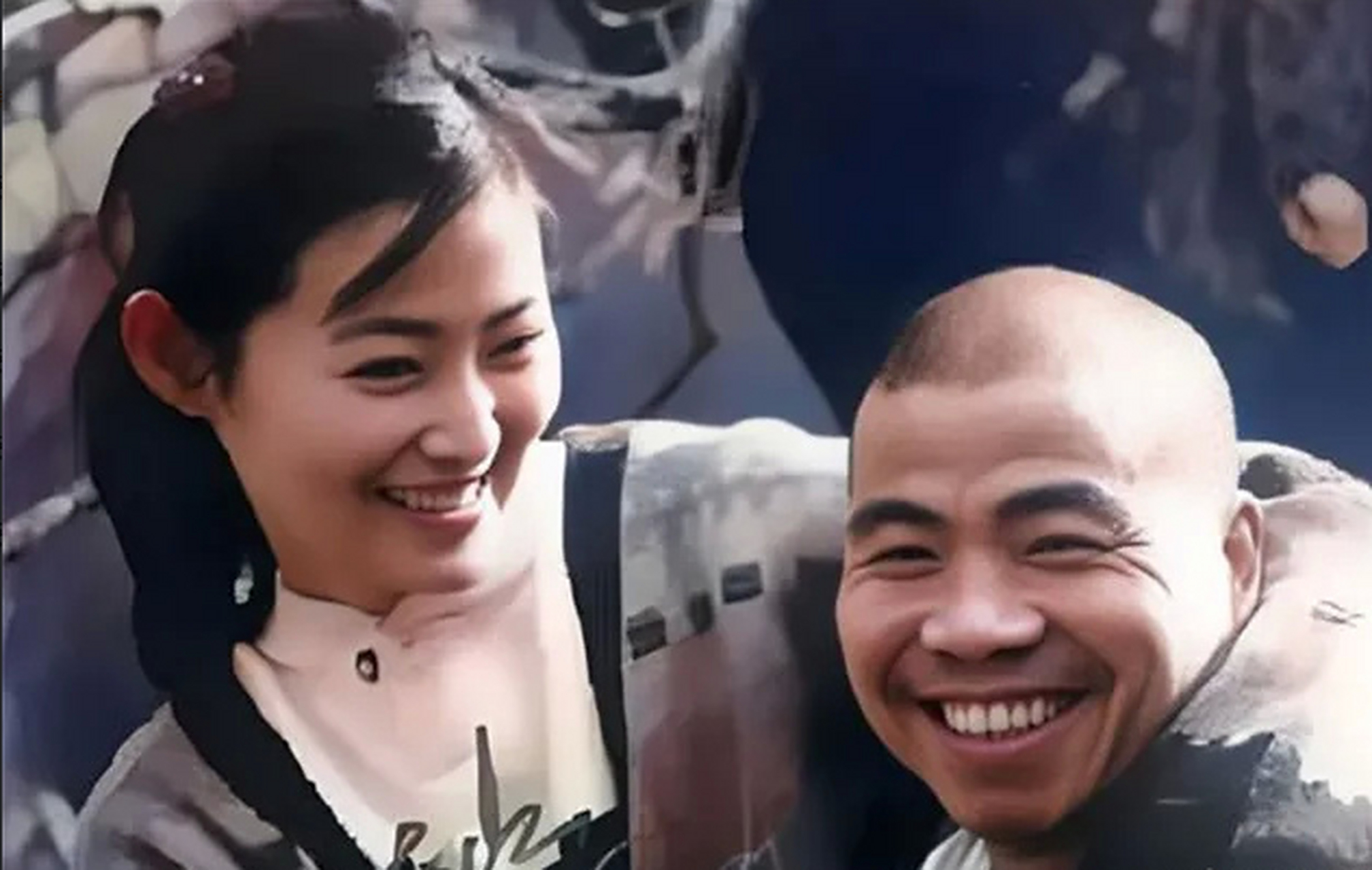 潘金莲王思懿与武大郎宋文华的同框旧照!拍摄于1998年