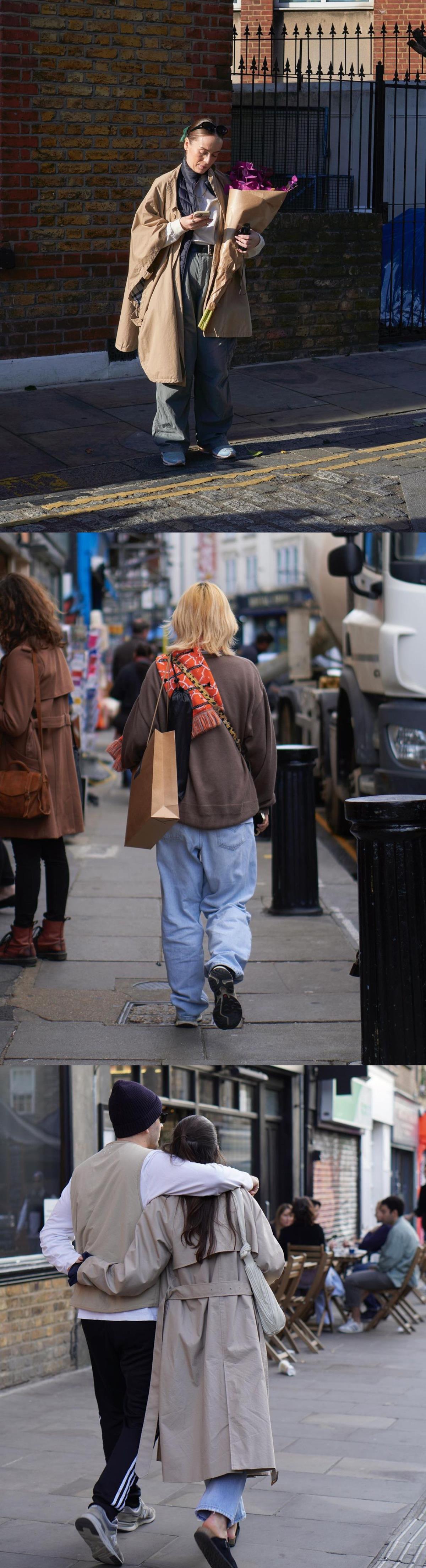 伦敦街头路人抓拍,天气虽冷但依旧保持优雅的人们