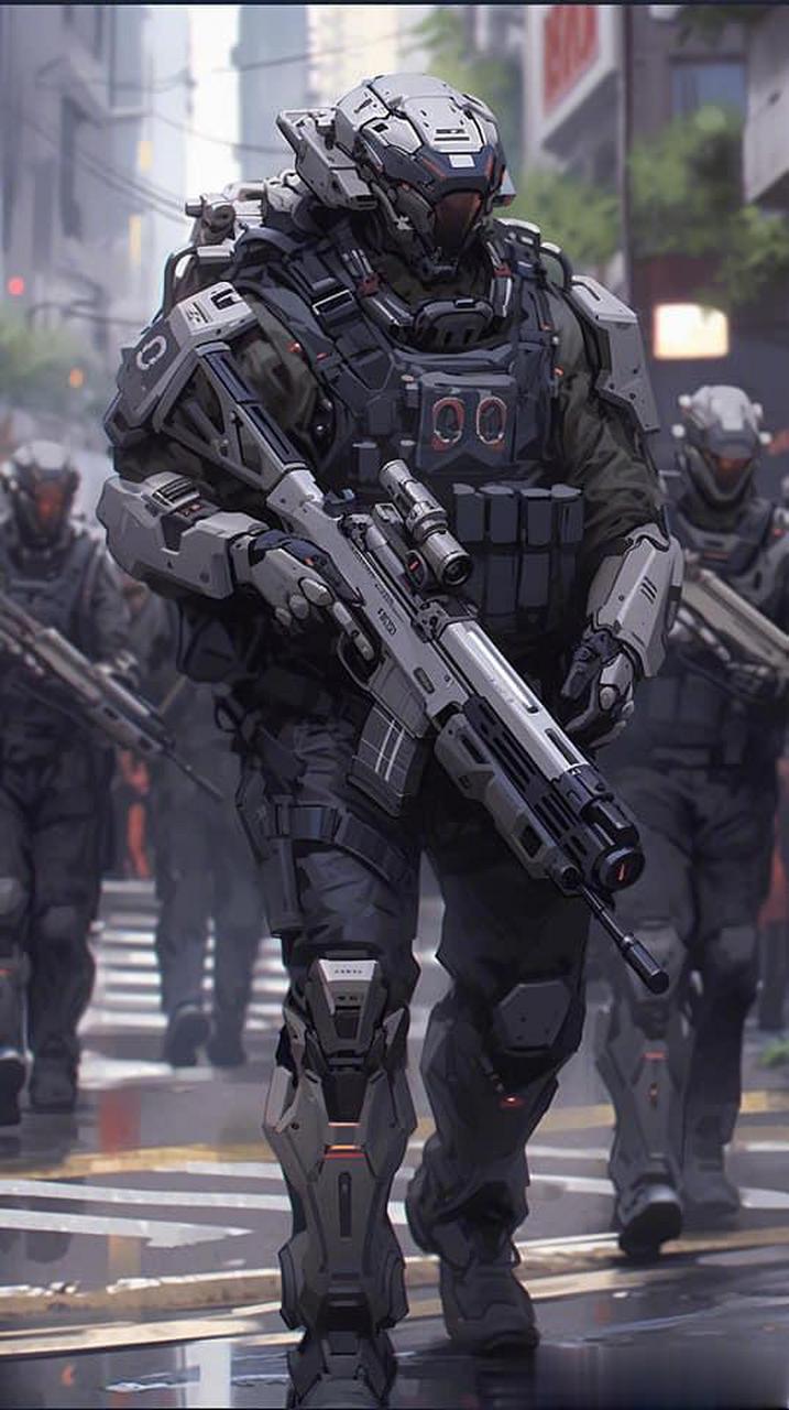 mj ai:未来战士,作者azlan ibrahim