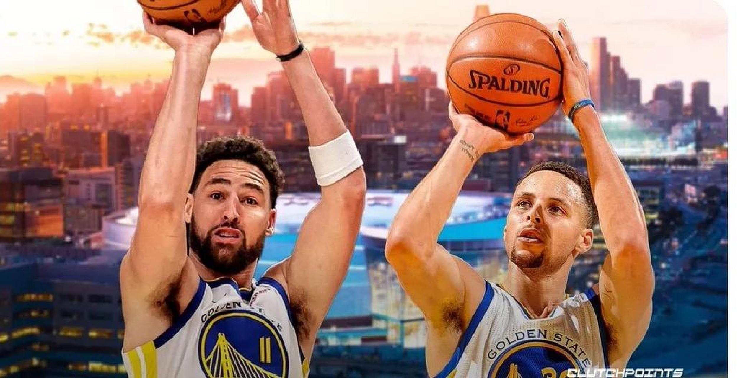 斯蒂芬库里和克莱汤普森在季后赛中的三分出手次数超过了nba十支球队