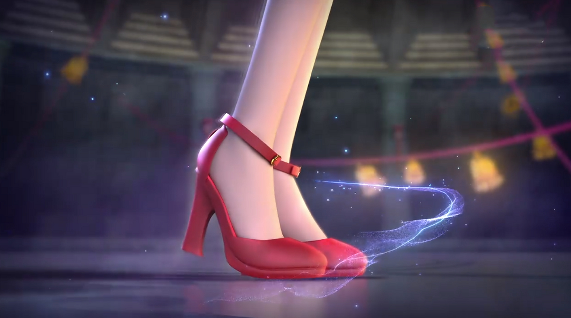 叶罗丽#各种红色系鞋子.