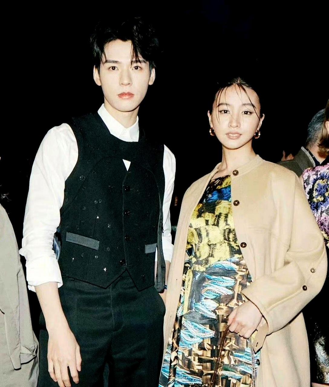 龚俊与木村拓哉的女儿木村光希拍照留念!