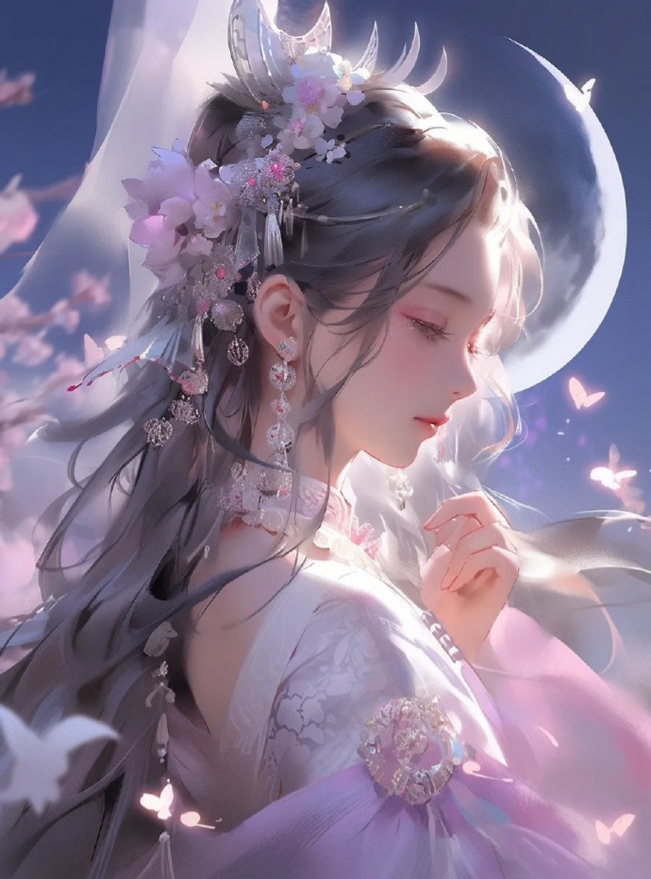 唯美古风插画高清壁纸