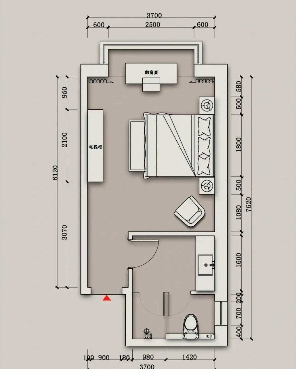 一个主卧室的五种布局,衣柜四种布局,原木类定制必须具备优秀的设计.