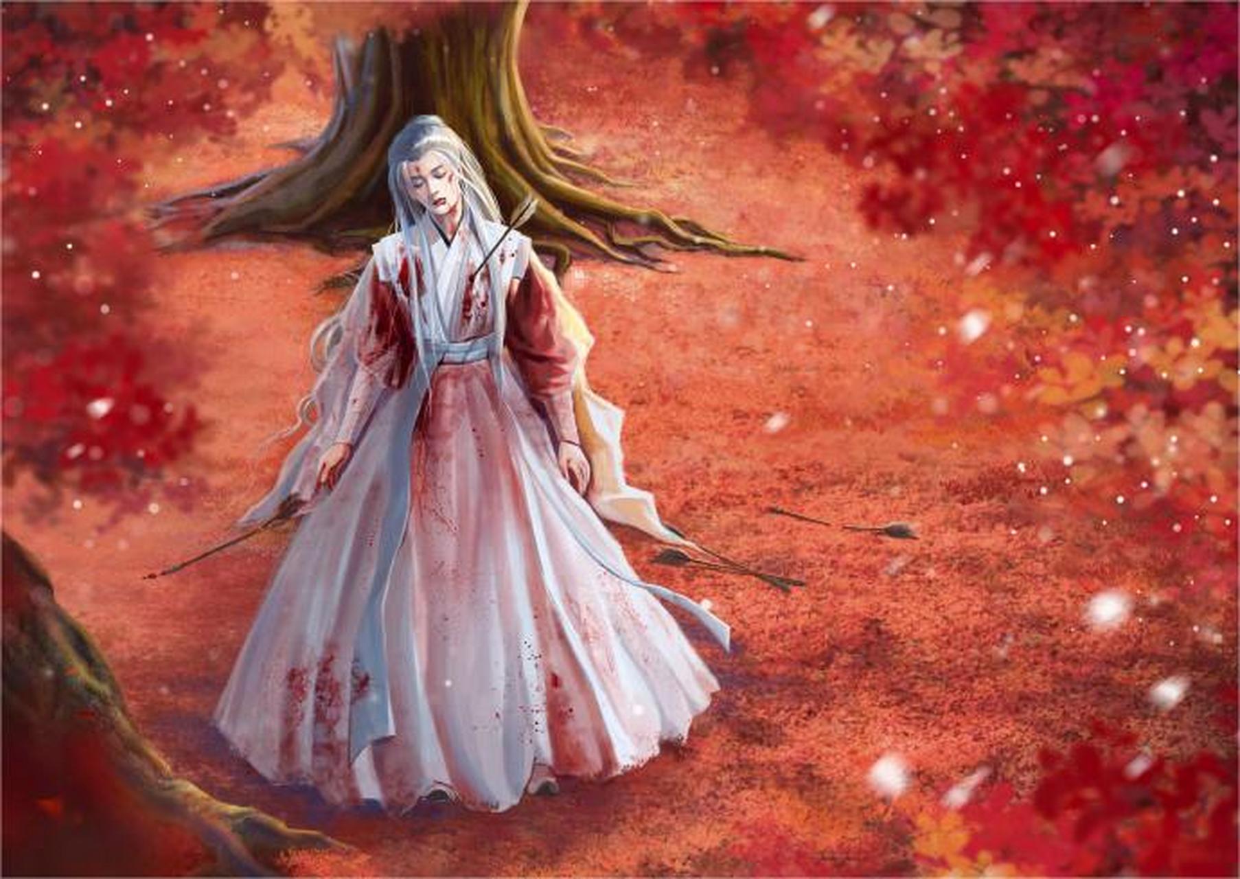 宝宝蛇97醒醒~你也可以有人相依,有处可去 #古风插画# #长相思