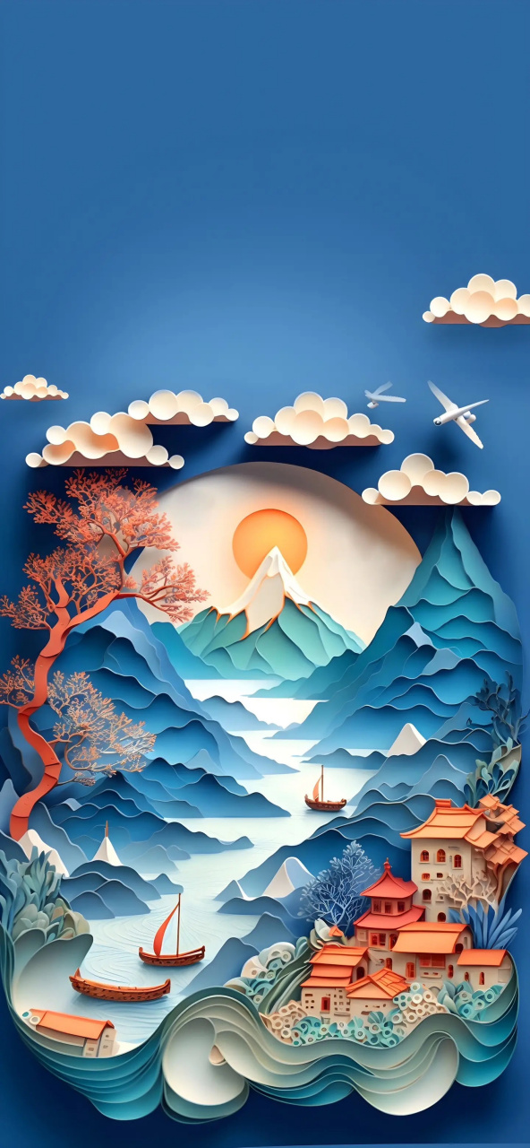 【每日壁纸】视觉系列:立体风.