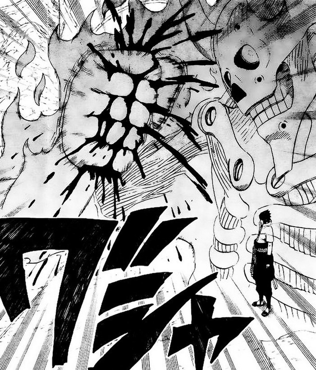 佐助vs团藏 #动漫##二次元