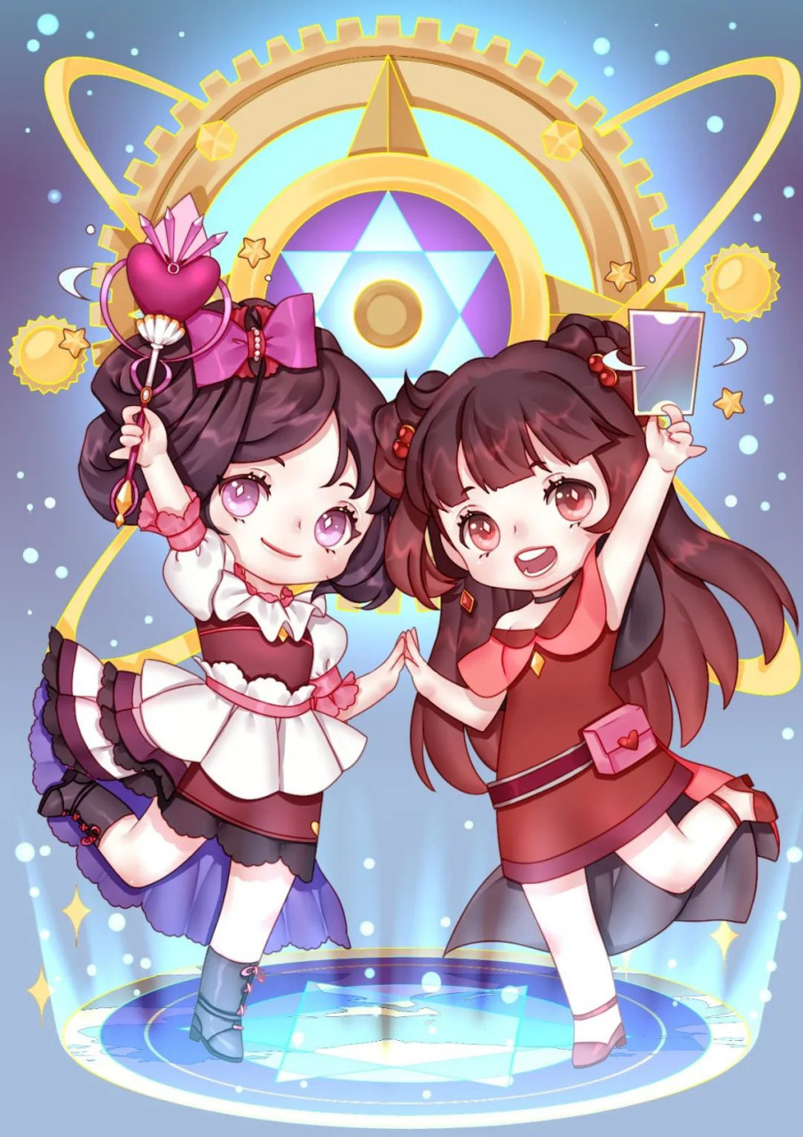 叶罗丽#齐娜和菲灵