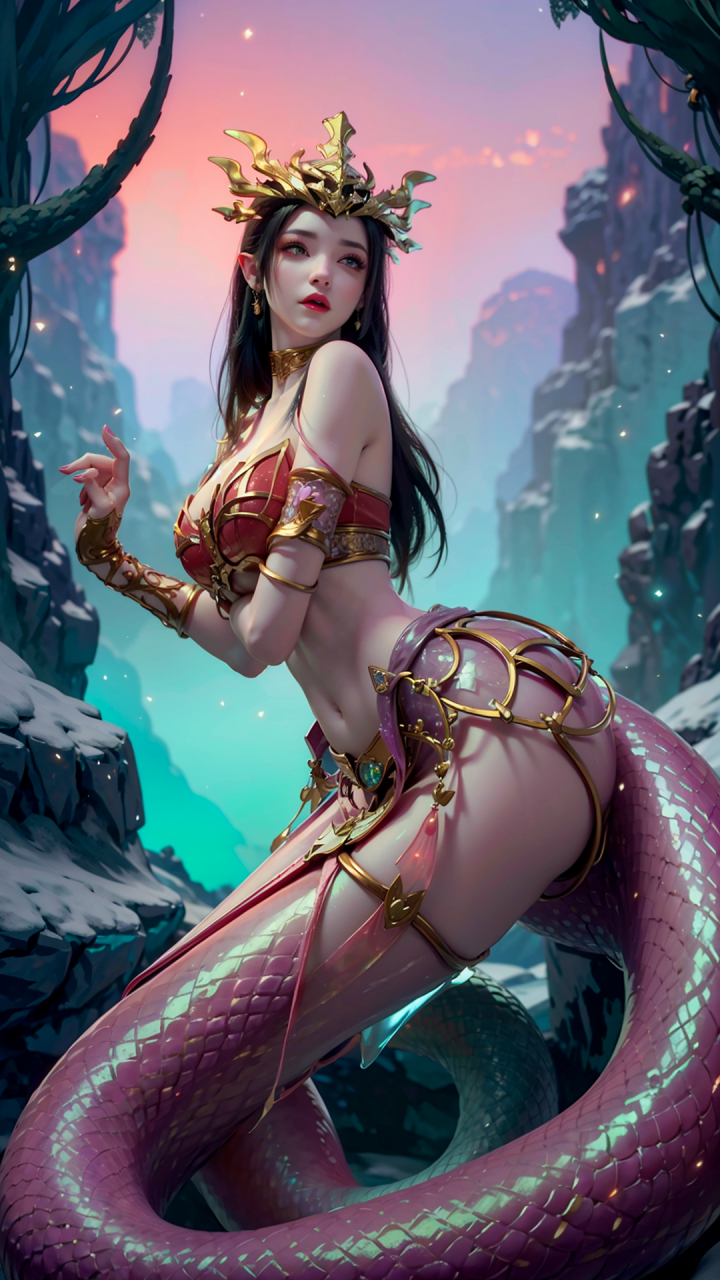 再挑3张,创作不易,过审不易,且看且珍惜,#美杜莎