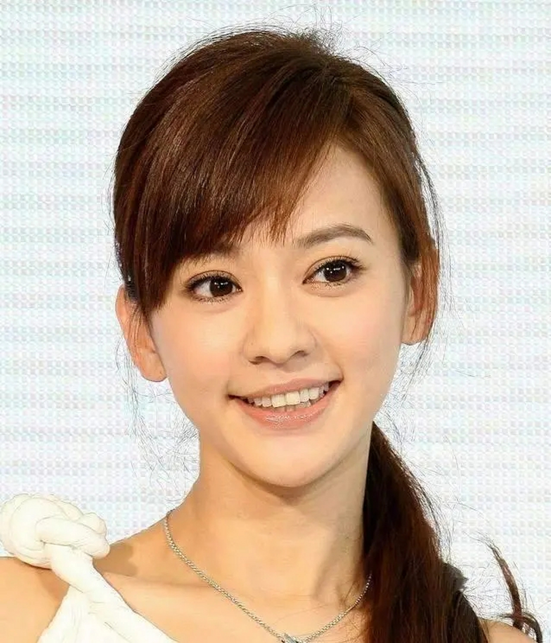 甜美系的女明星有个共同特征,就是眼睛大.