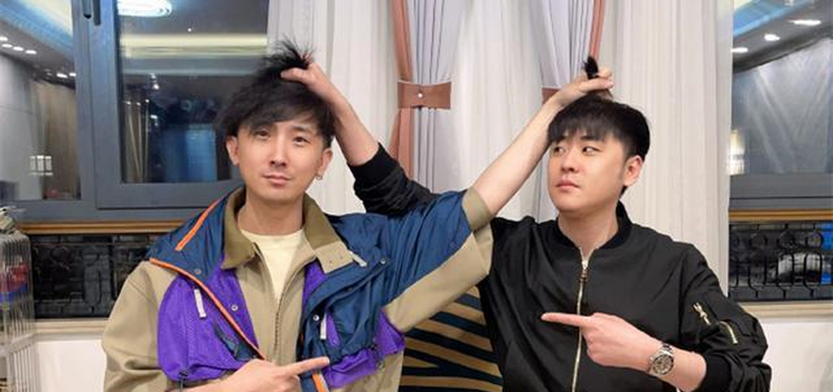 张云雷,尚九熙互薅头发,德云社除了郭汾阳,也就尚九熙敢这么做