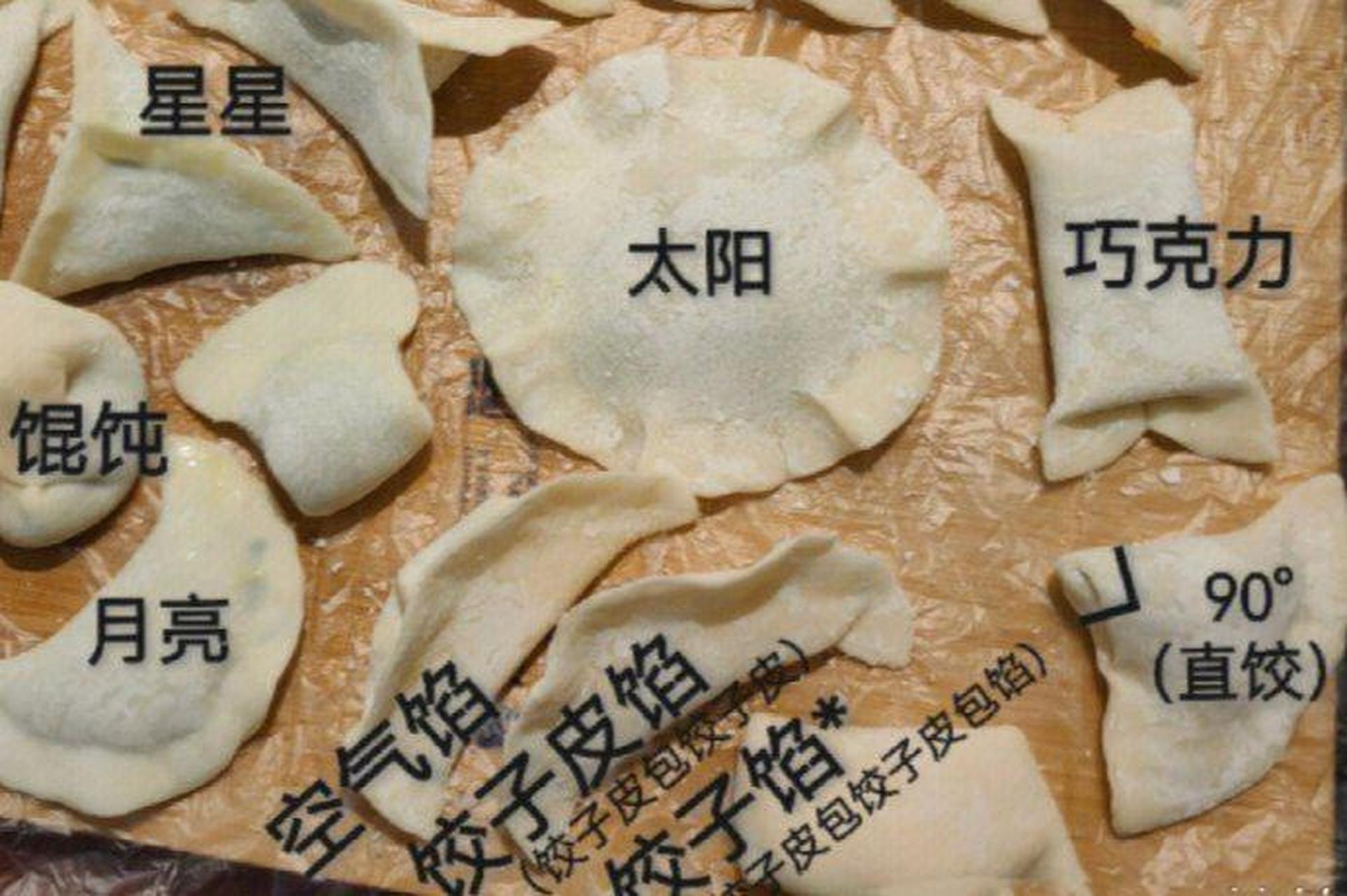 网友:一些00后包饺子的现状. #趣图搞笑