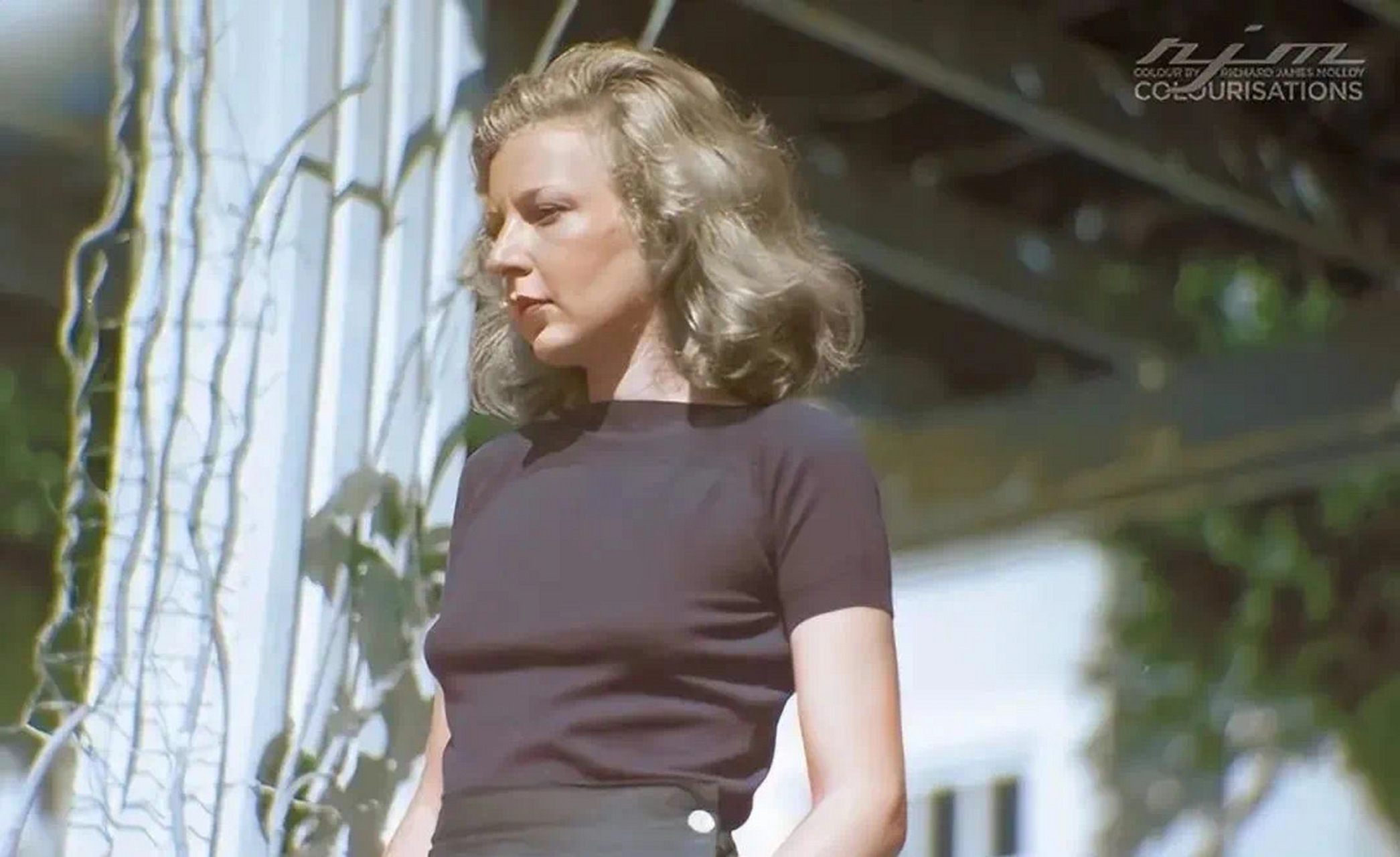 玛莎·盖尔霍恩,诺曼底登陆日里唯一的女性