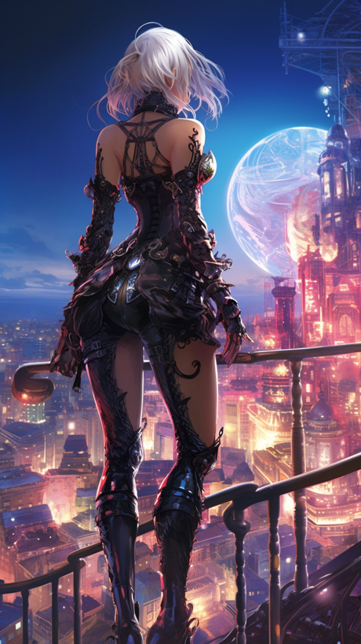 女刺客的性感人生!#ai绘画美女写真