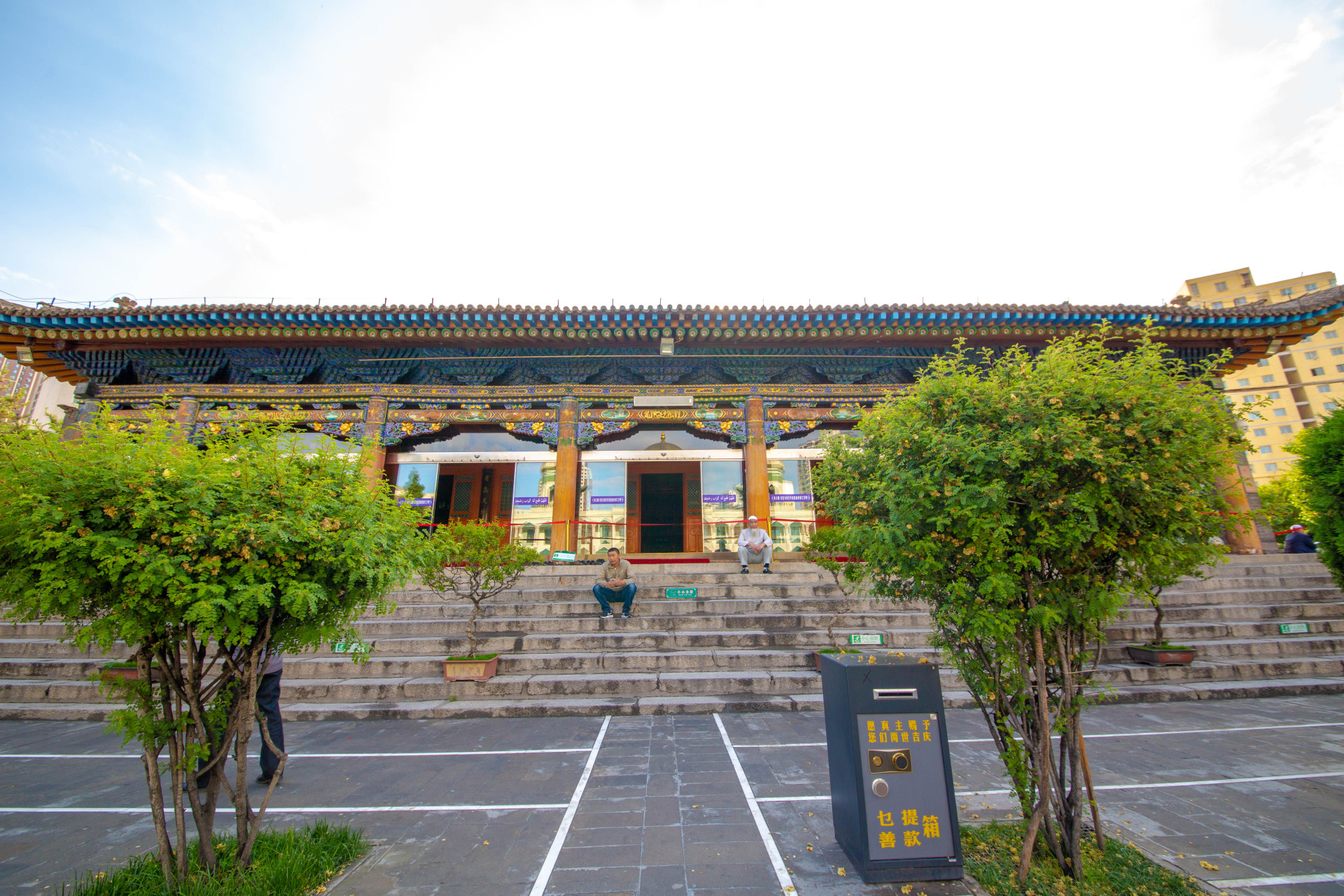 西宁市东关清真大寺,是青海西宁古城的著名建筑,西北地区著名的四大