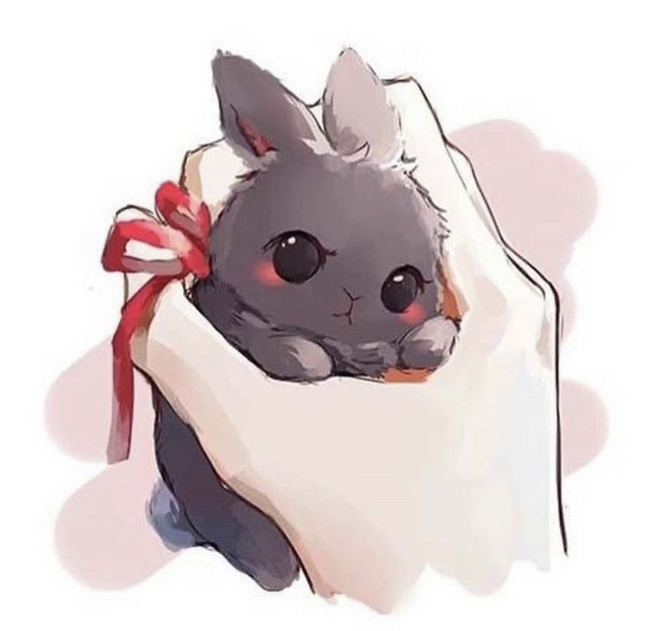 一手就能握住的羡羡兔