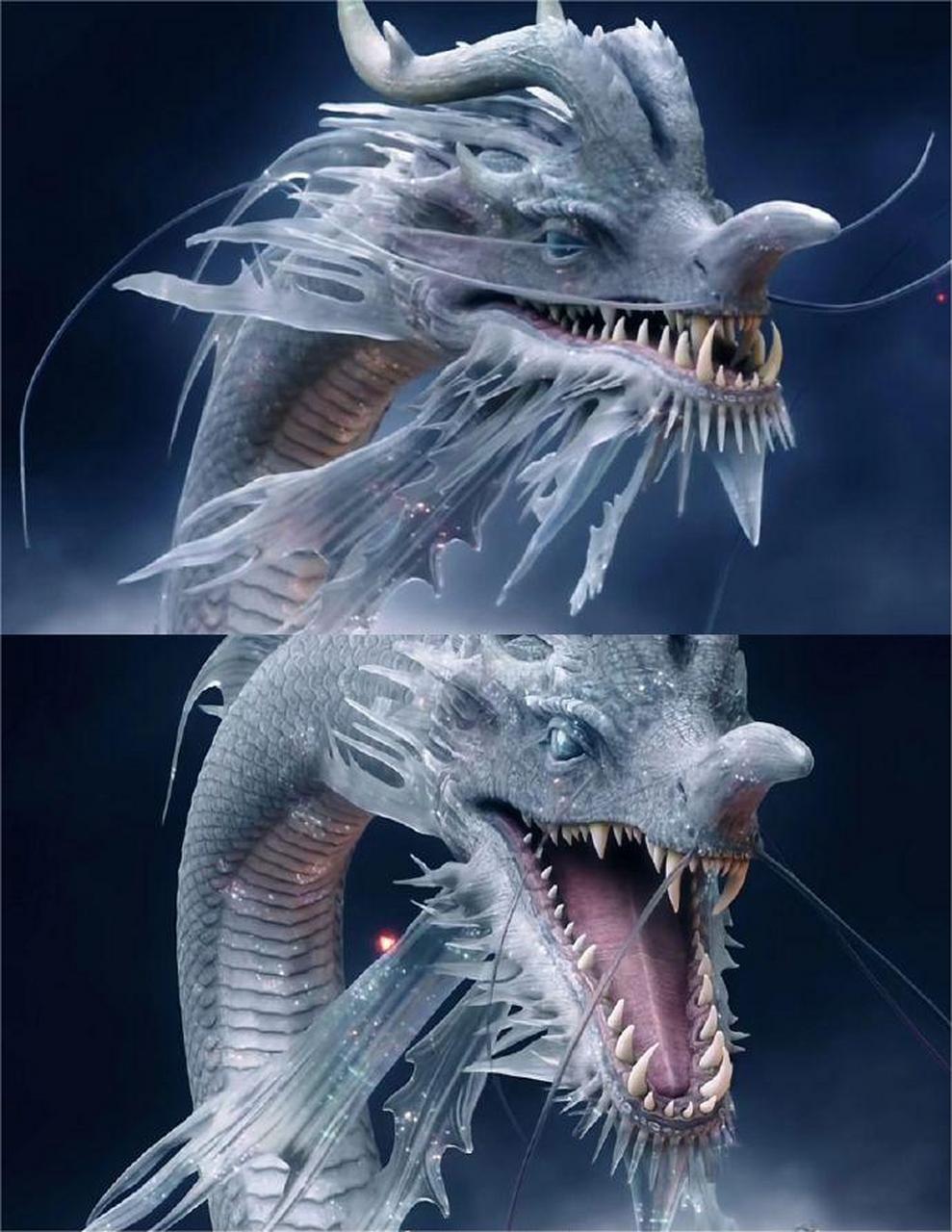 《长月烬明》 以前我们冥夜真的是一条爱干净的蛟,牙白白的,只不过没