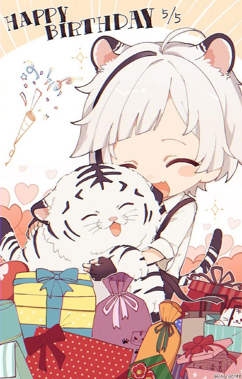 文豪野犬# 幼稚园敦敦,简直不要太可爱![打call] choco0188