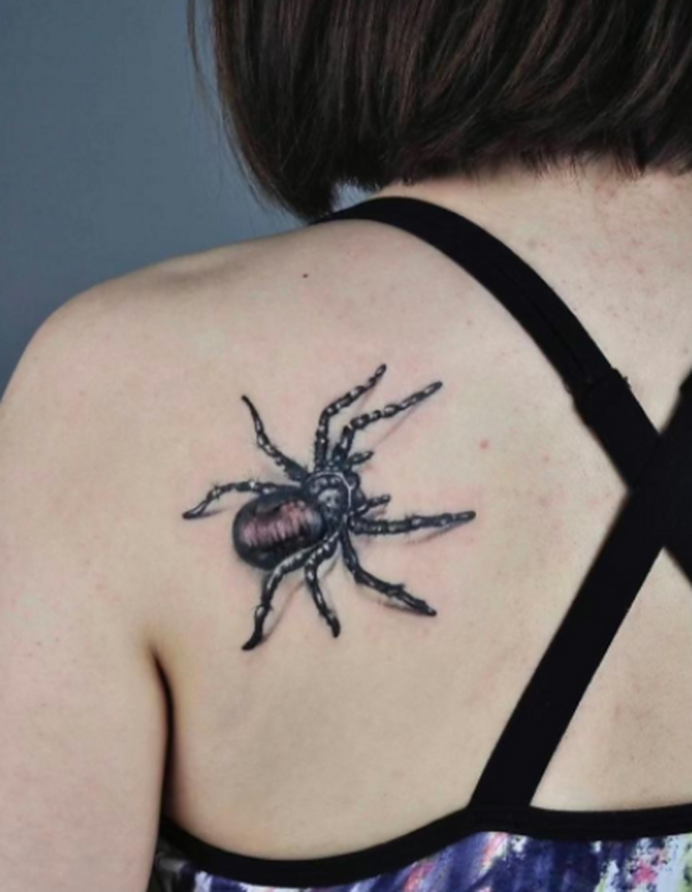 因人而宜,这也许就是立体纹身的意义吧!