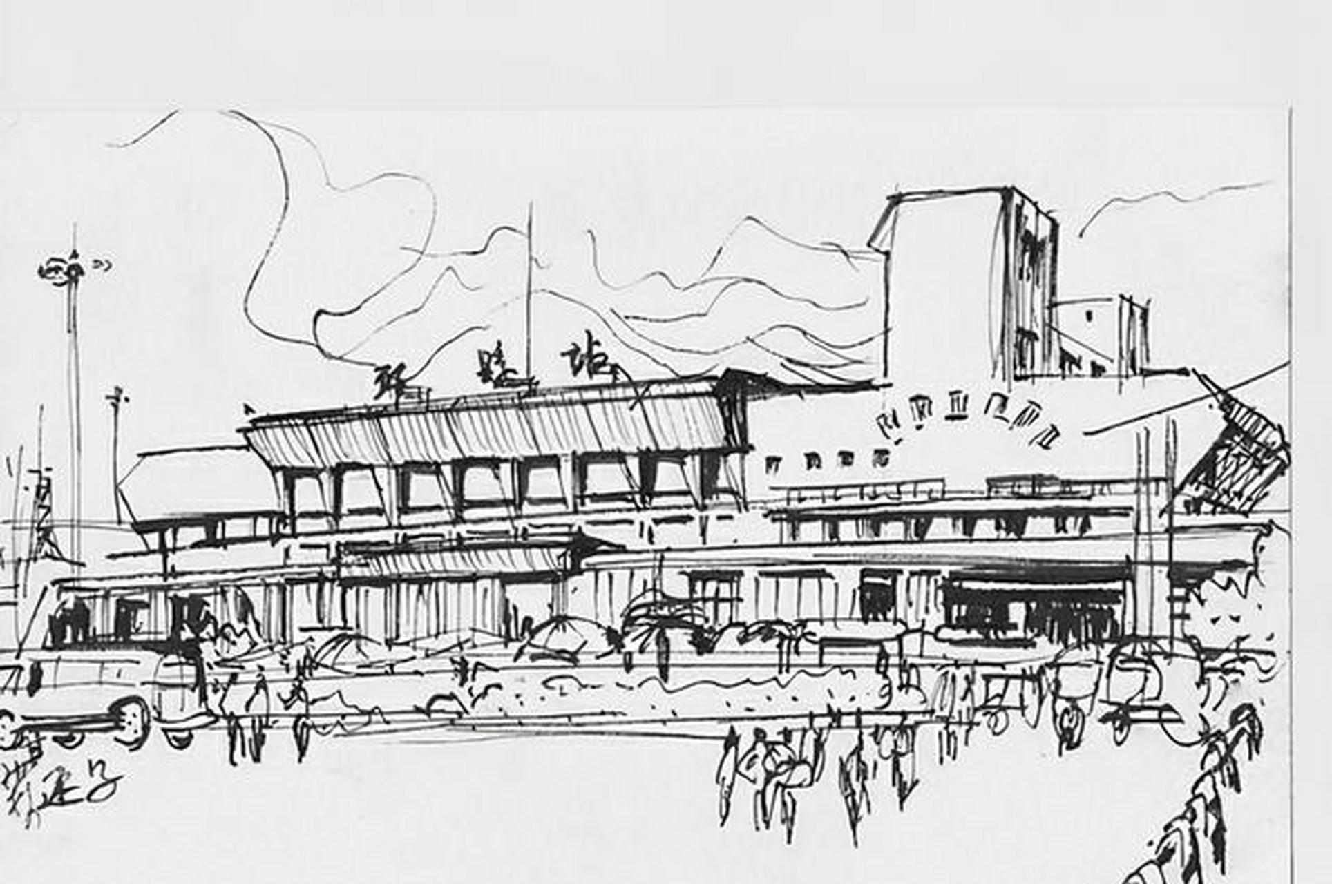 画家笔下的火车站,别样的精彩