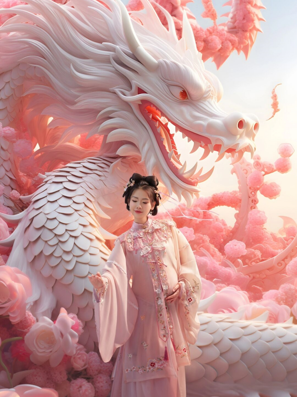 拍了这种龙宝宝孕妇照6015只想疯狂炫耀臭美  与