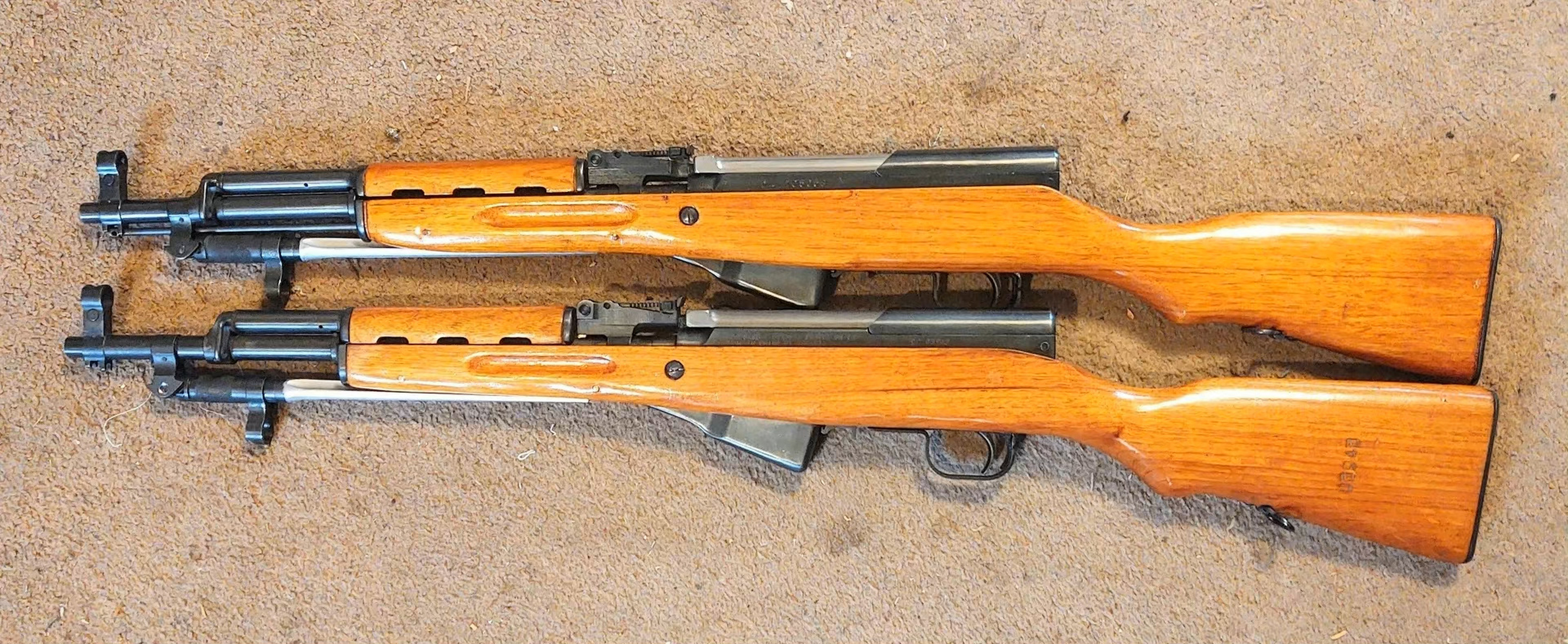 上世纪80年代,我国出口到美国的56式半自动步枪,图片中的56式半自动