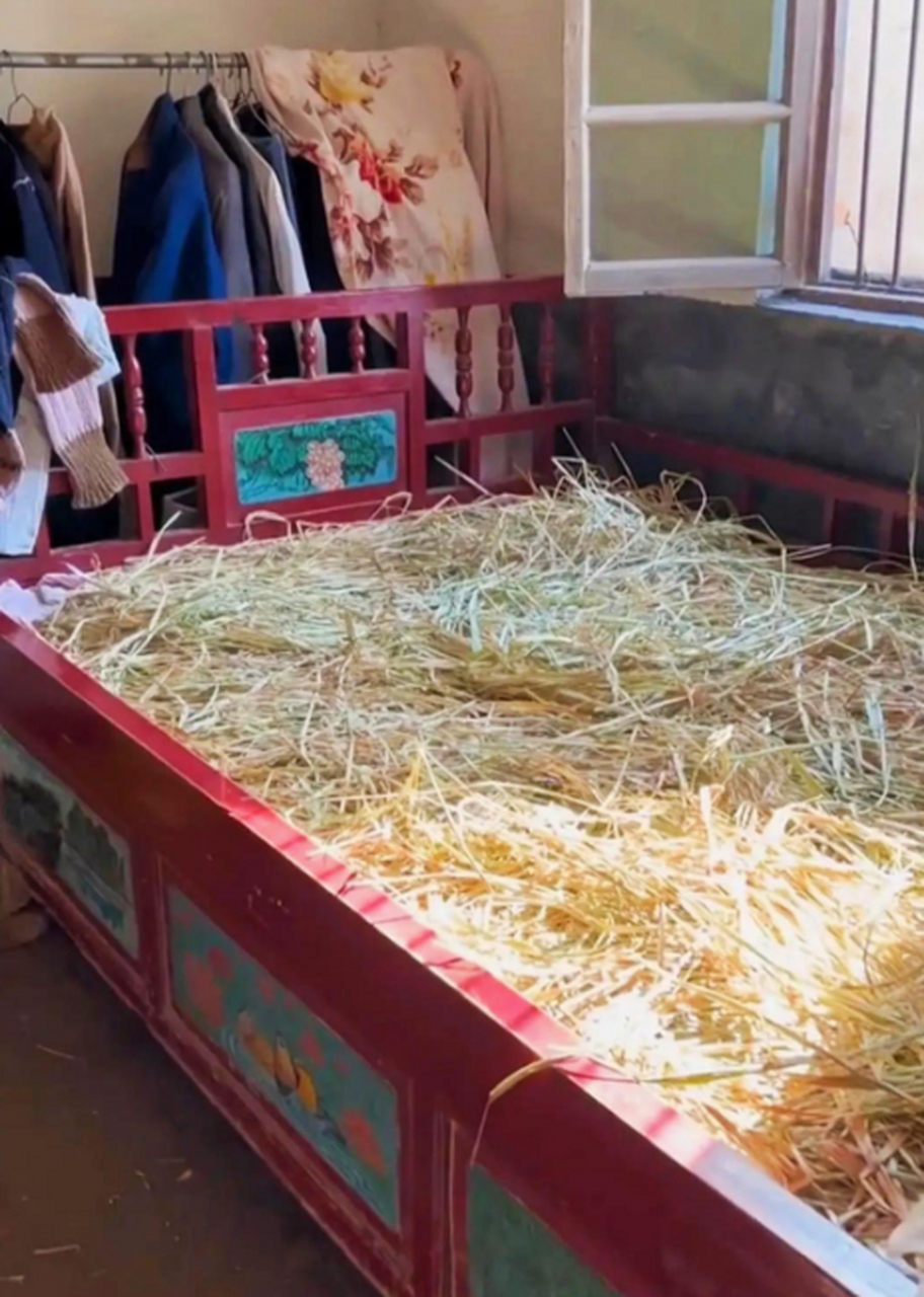 家里的老人席梦思不睡,非要睡稻草,为什么啊?