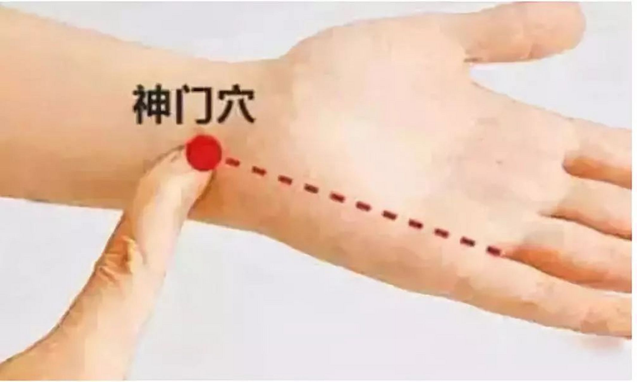 日常按一穴,远离冠心病 神门穴 能够松弛白天过度紧