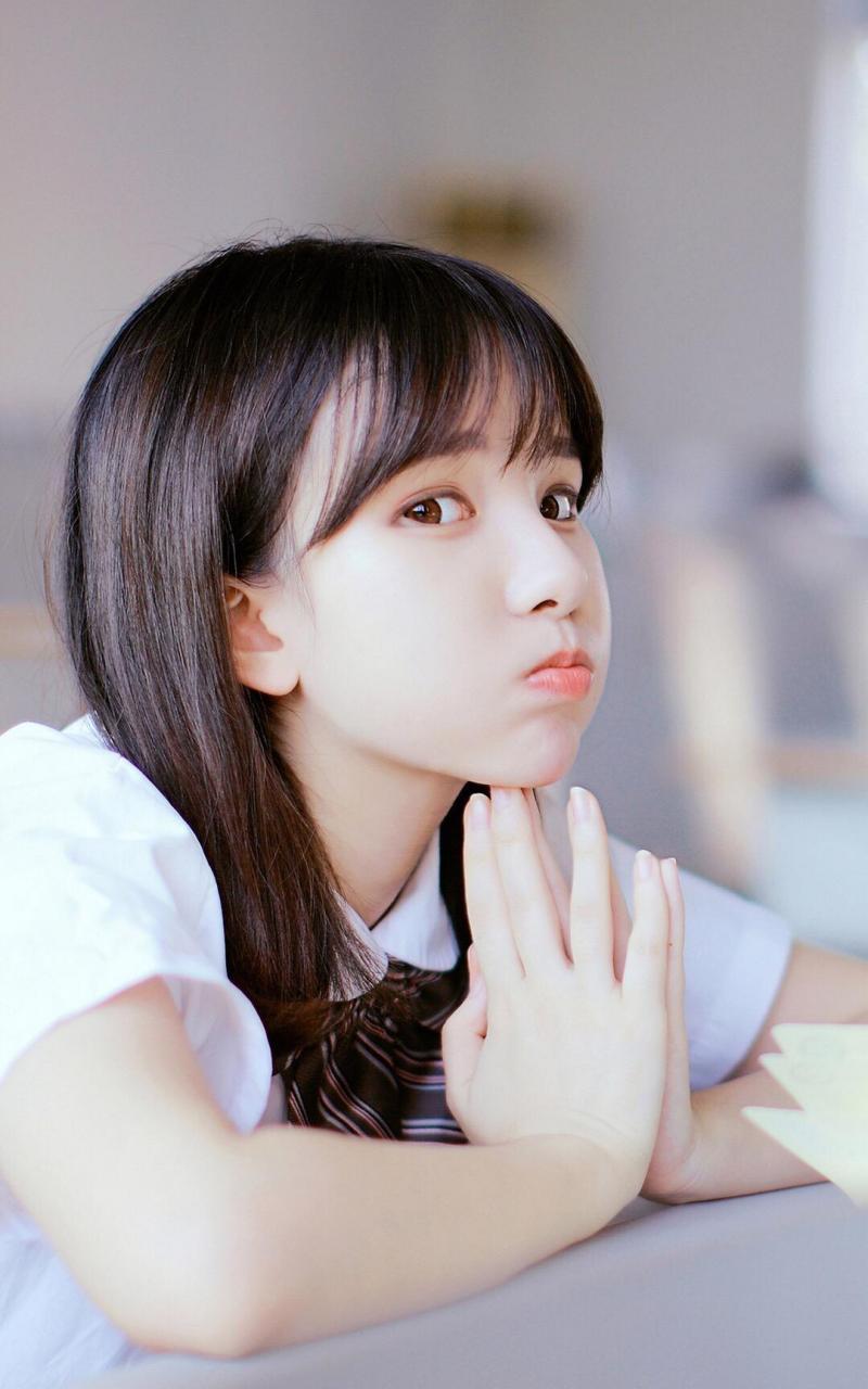 清新又可爱的女孩,你喜欢吗? #娱乐