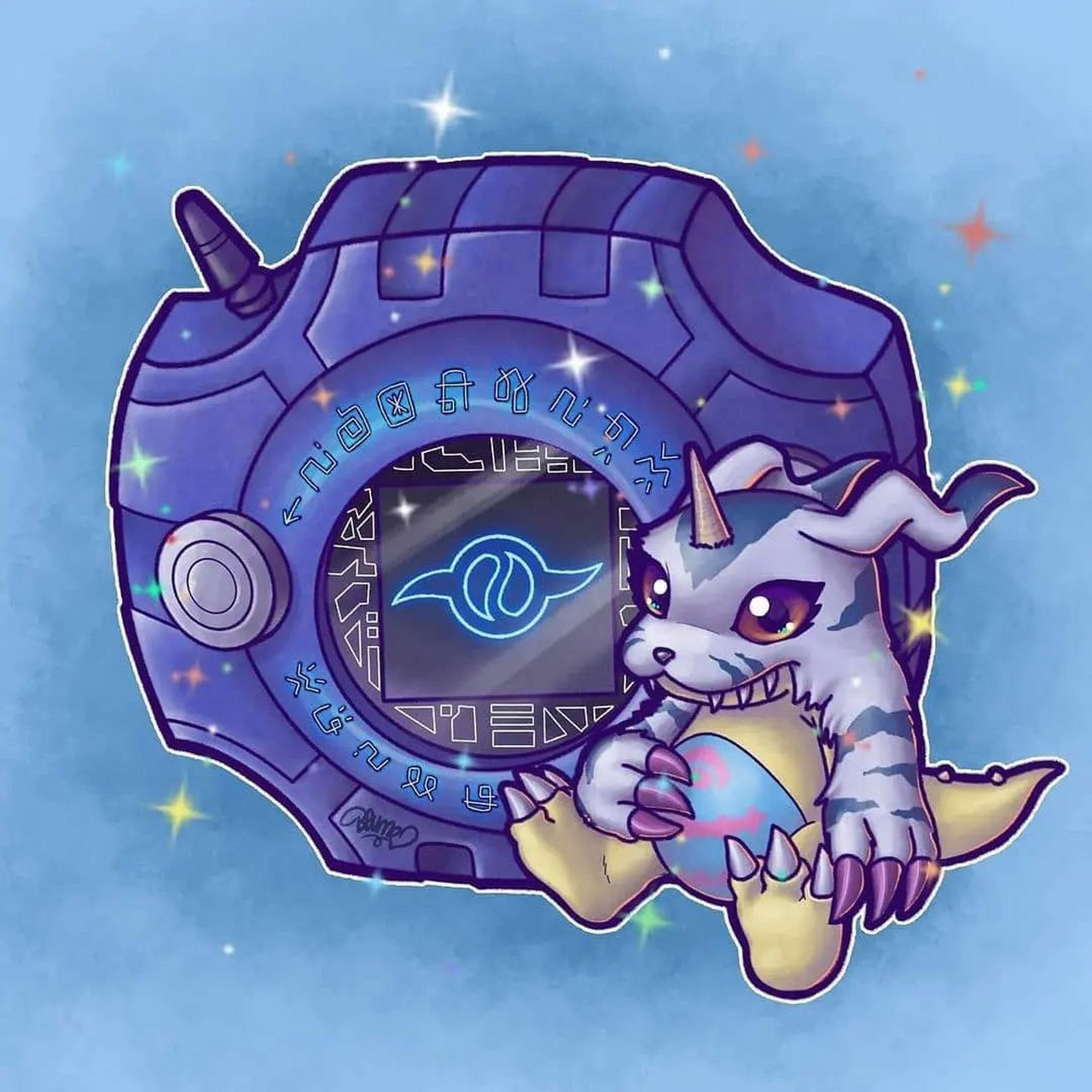 数码进化器#数码宝贝# #动漫