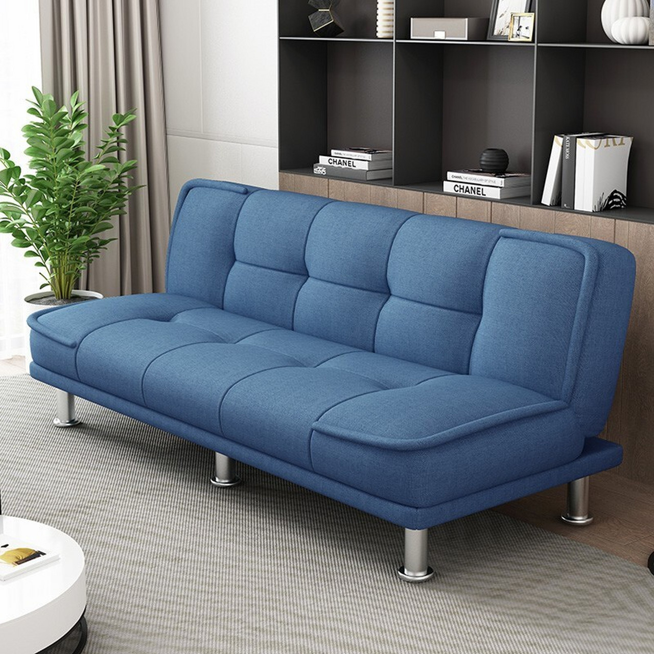 景彩 沙发床两用折叠沙发床客厅布艺沙发折叠床办公室午睡床jc601