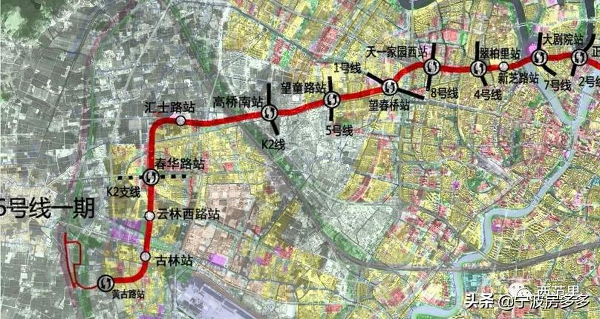 宁波地铁6号线开建,串起东西繁华,你家门口有轨交站点吗?