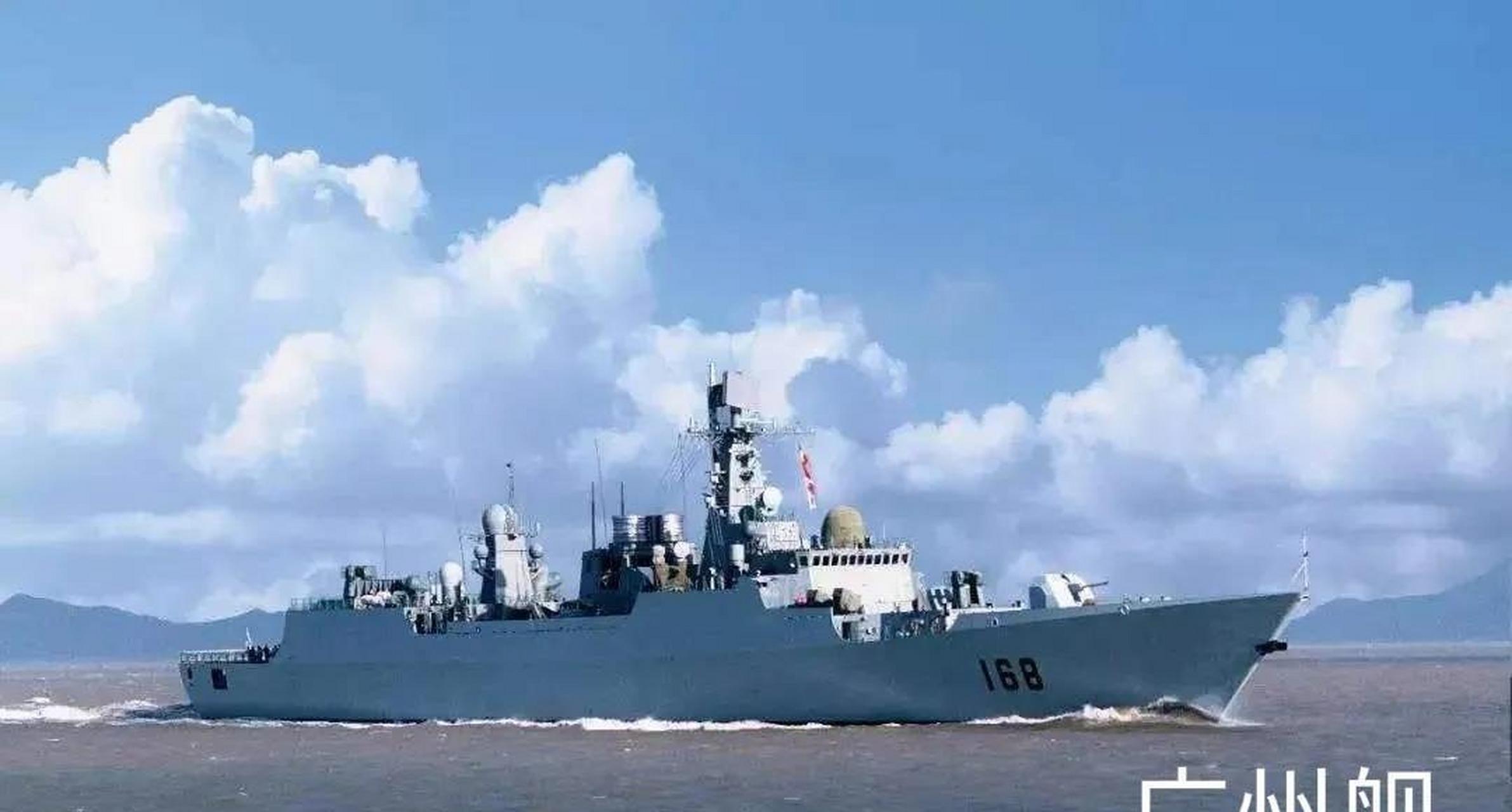 168廣州艦(052b) 165湛江艦(052dl)67 167深圳艦(051b) 553韶關艦