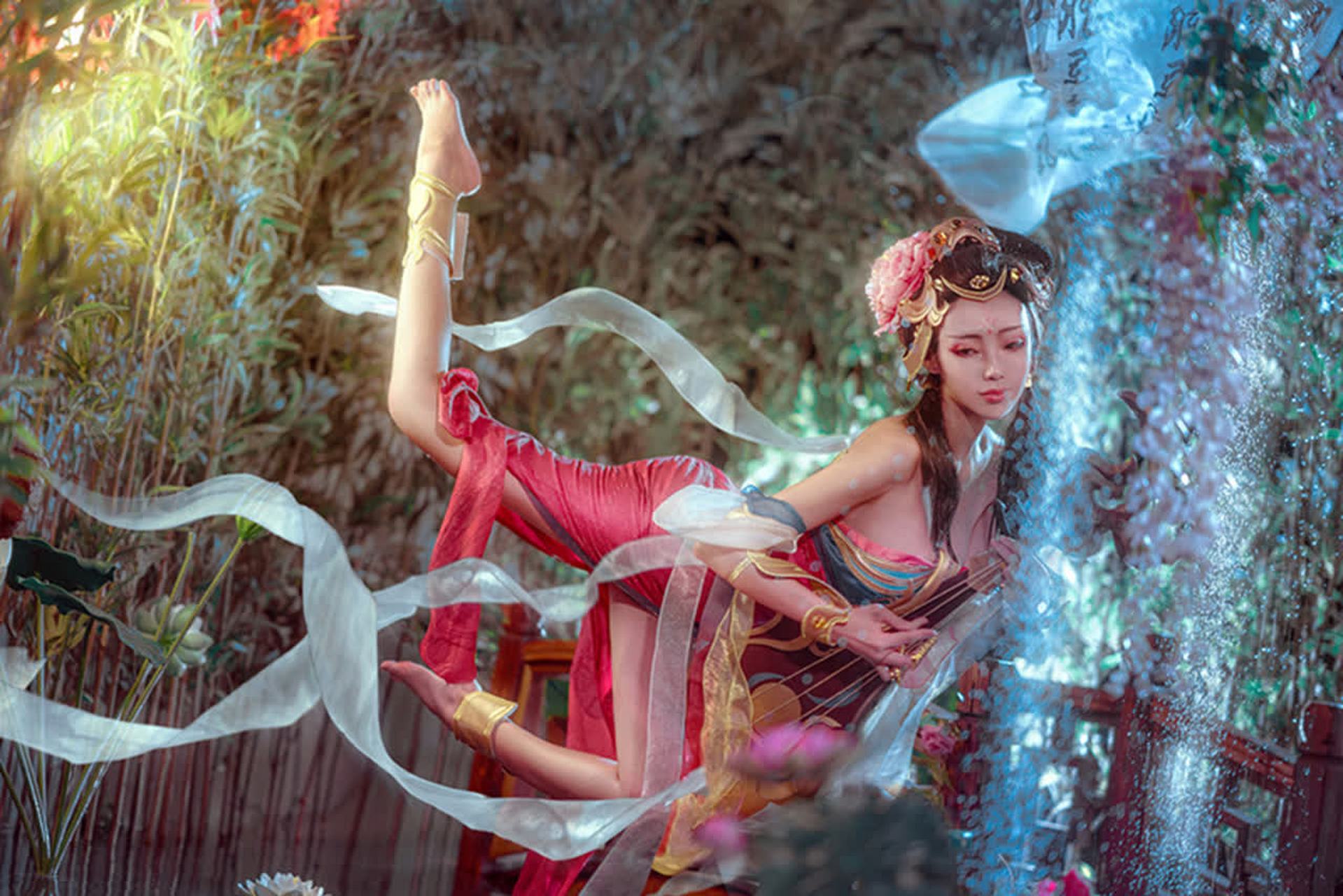 二元#我在《王者荣耀》中见过的无论意境还是人物都最美的一组杨玉 