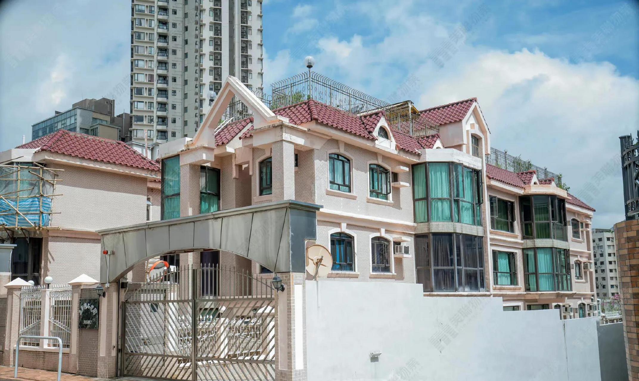 香港九龙低密度豪宅区,加多利山.
