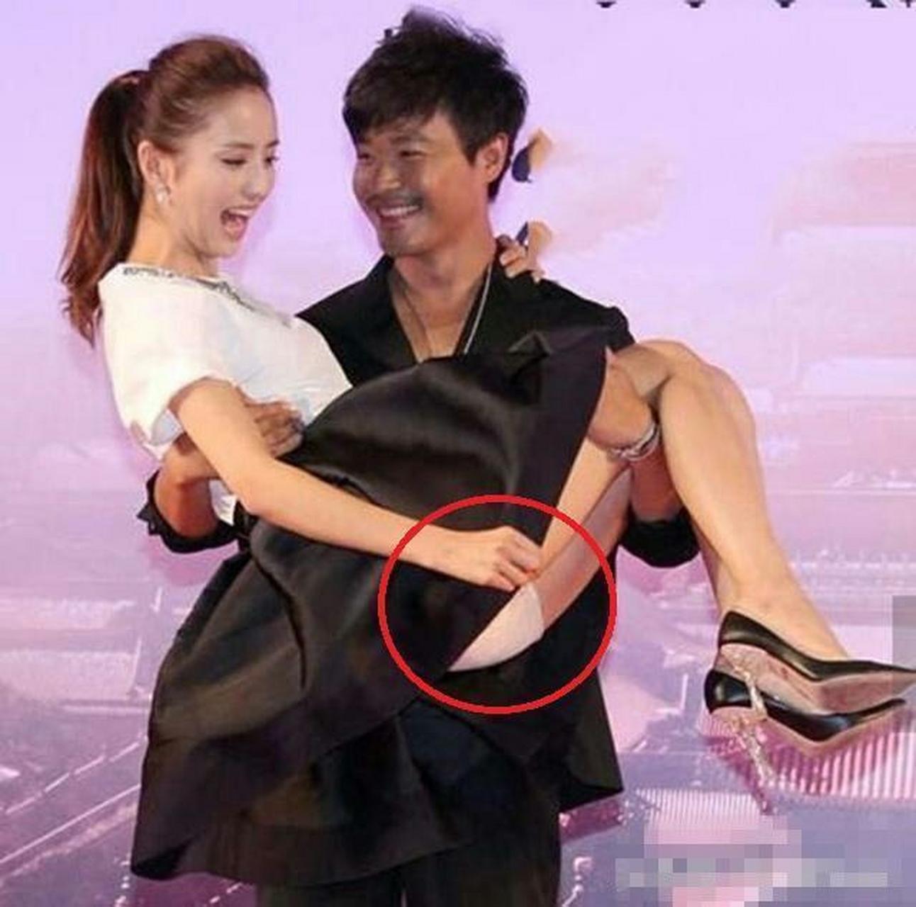 最美公主抱女星,赵丽颖最美丽,杨颖最尴尬,第一名不敢看