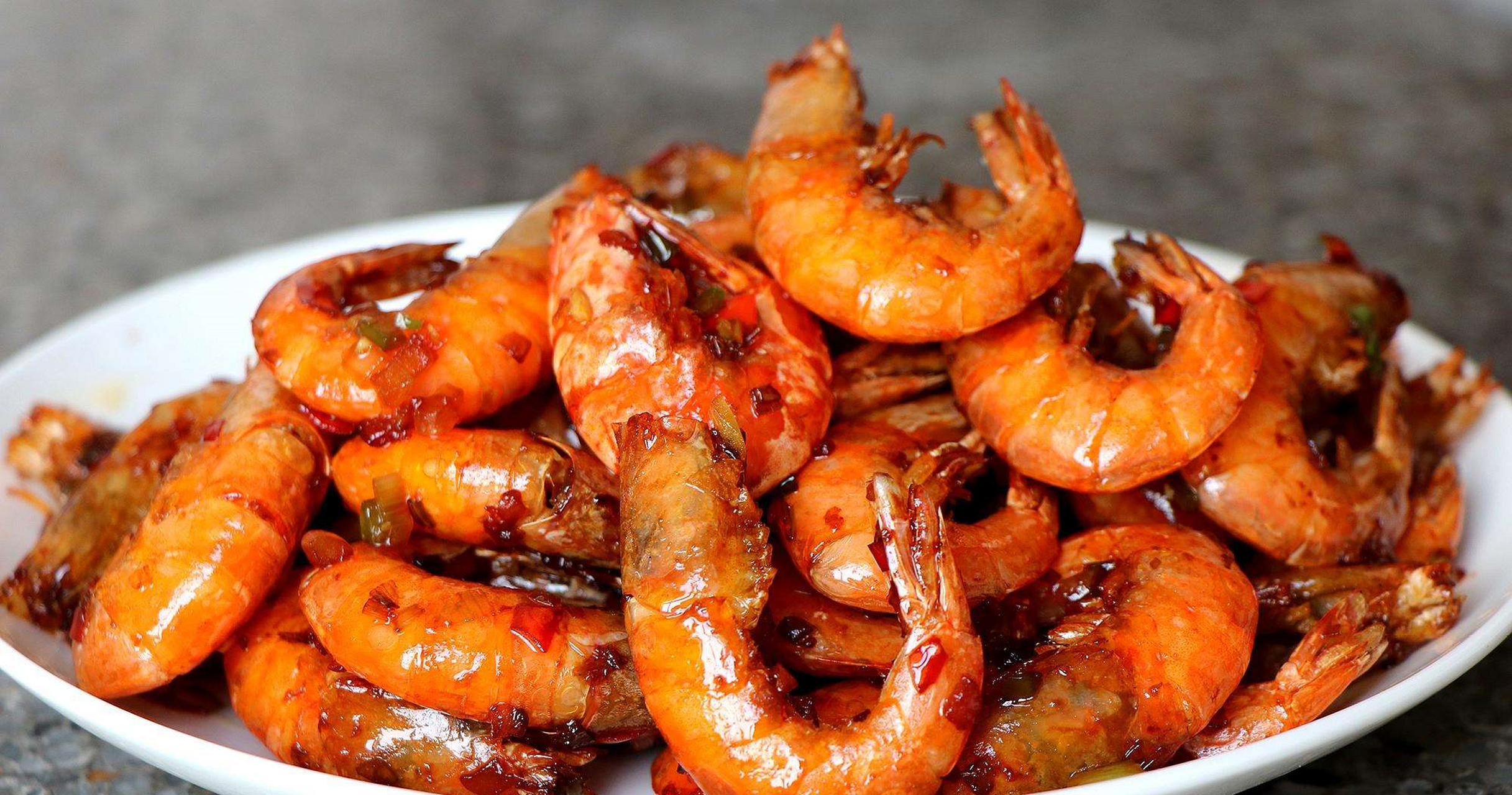 美食#教你营养又好吃的冰糖豉油虾,色香味俱佳,上桌瞬间就被抢光光