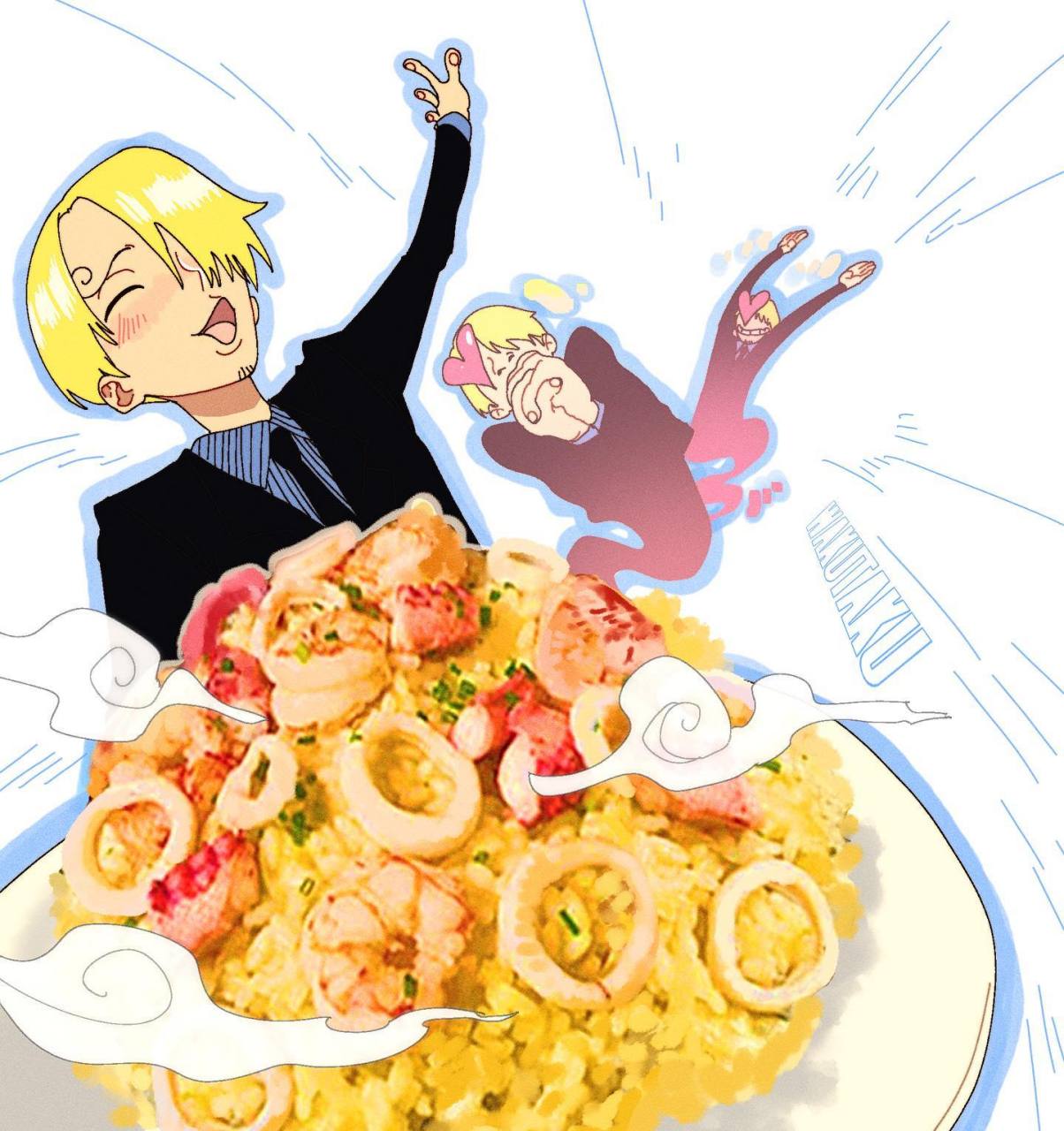 火焰腿 #海贼王