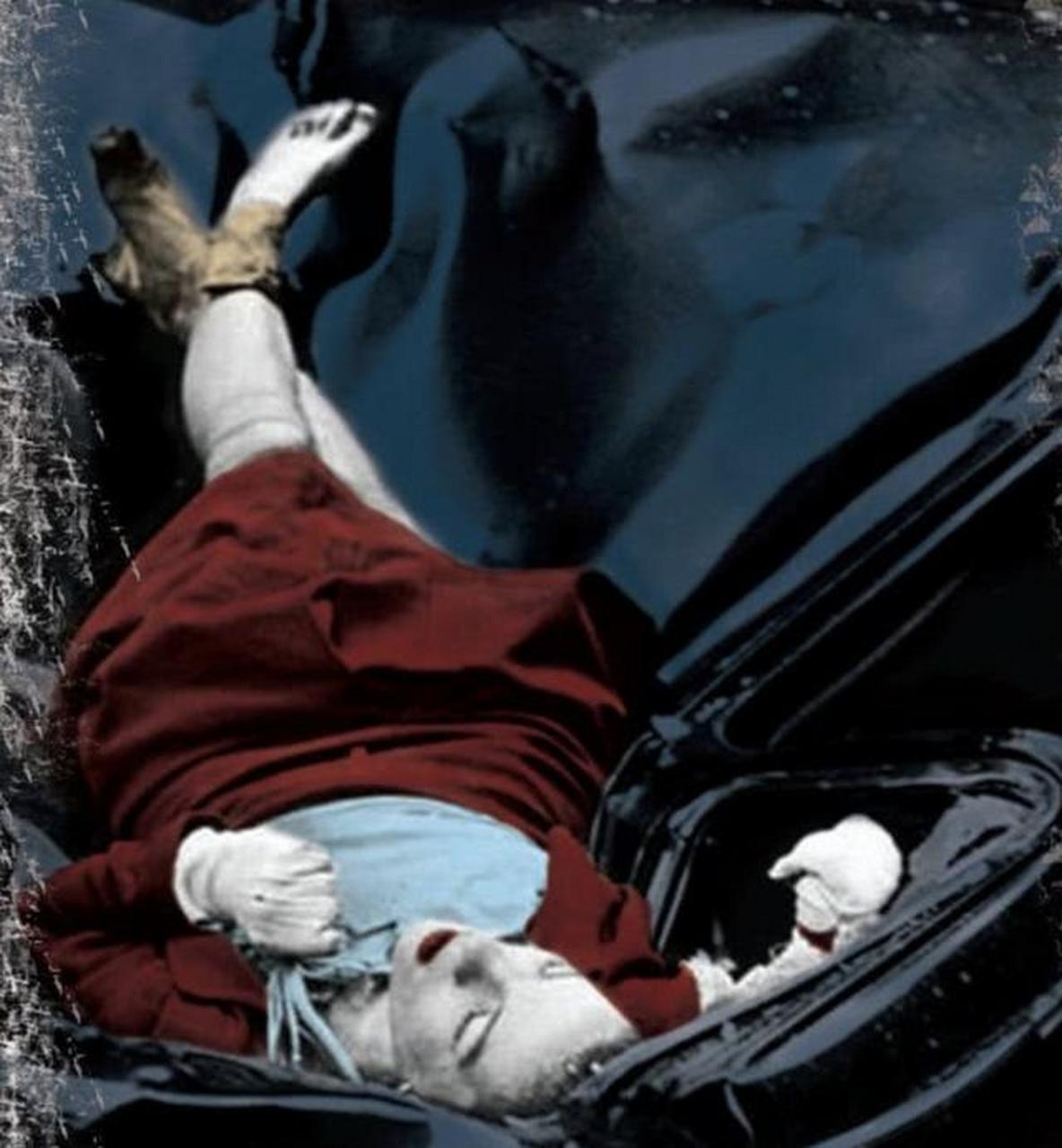 1947年,纽约帝国大厦,一位漂亮的女子跳楼后留下的