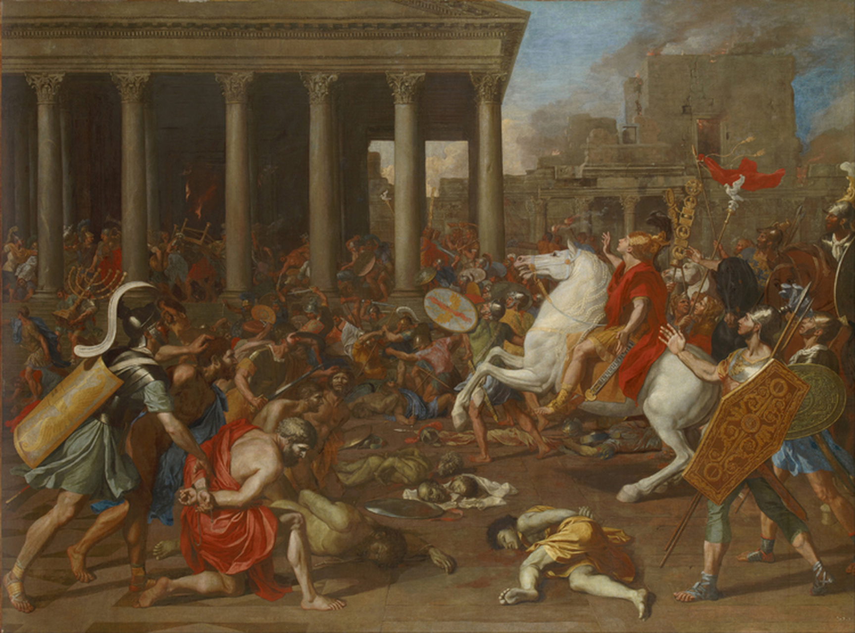 尼古拉斯·普桑(nicolas poussin,1594年-1665年),他是17世纪法国古典