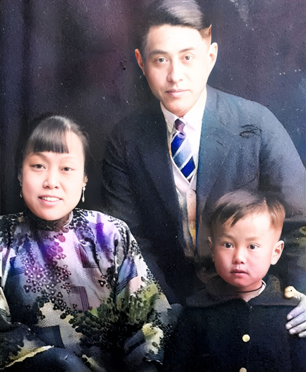 杨振宁小时候,跟着母亲罗孟华在合肥四古巷杨家大宅内生活.