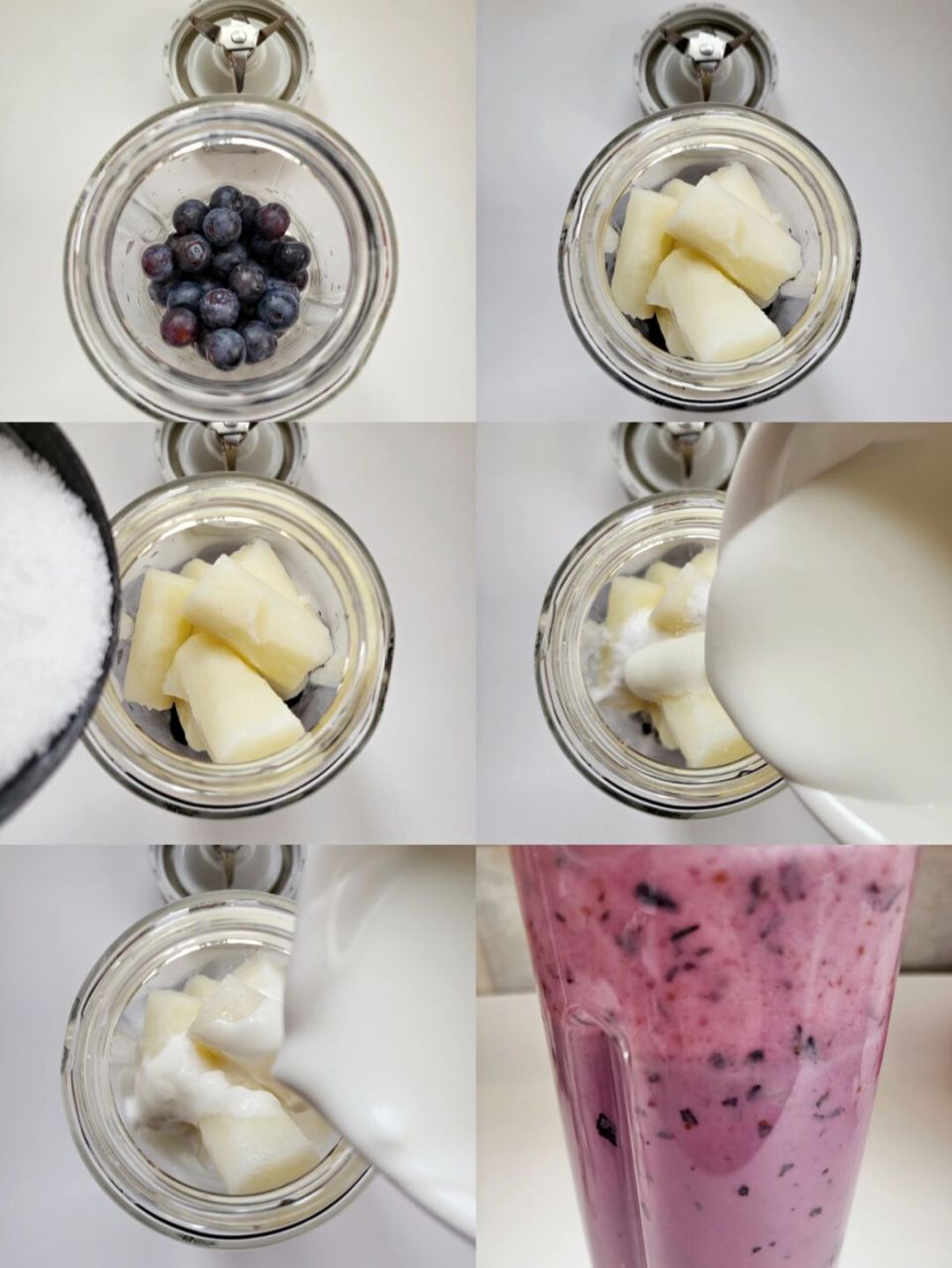 姐妹,这杯料超足的蓝莓优格果昔,我愿称之为饮品天花板巨好喝,秒杀