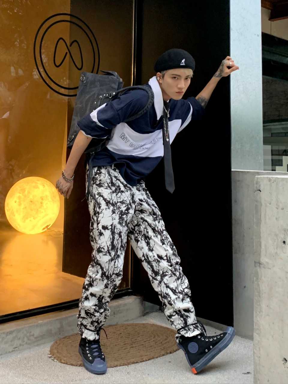 ootd|男生穿搭|花花穿搭"高潮"来袭 最近风格更偏向高街感 也花花绿绿