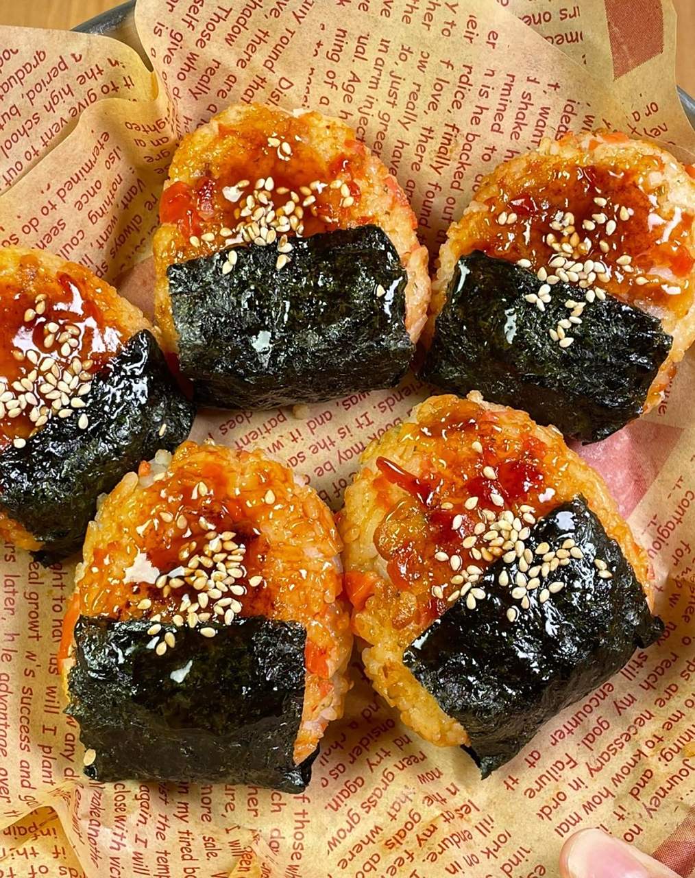 97日式照烧饭团,剩米饭的神仙吃法7515|||宝子们,你们要的日式