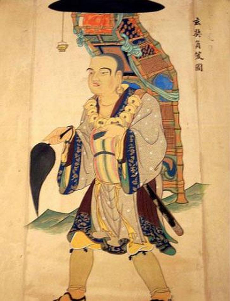 贞观年间,已经100岁的戒贤法师生了一场重病,眼看着就要一病不起了.