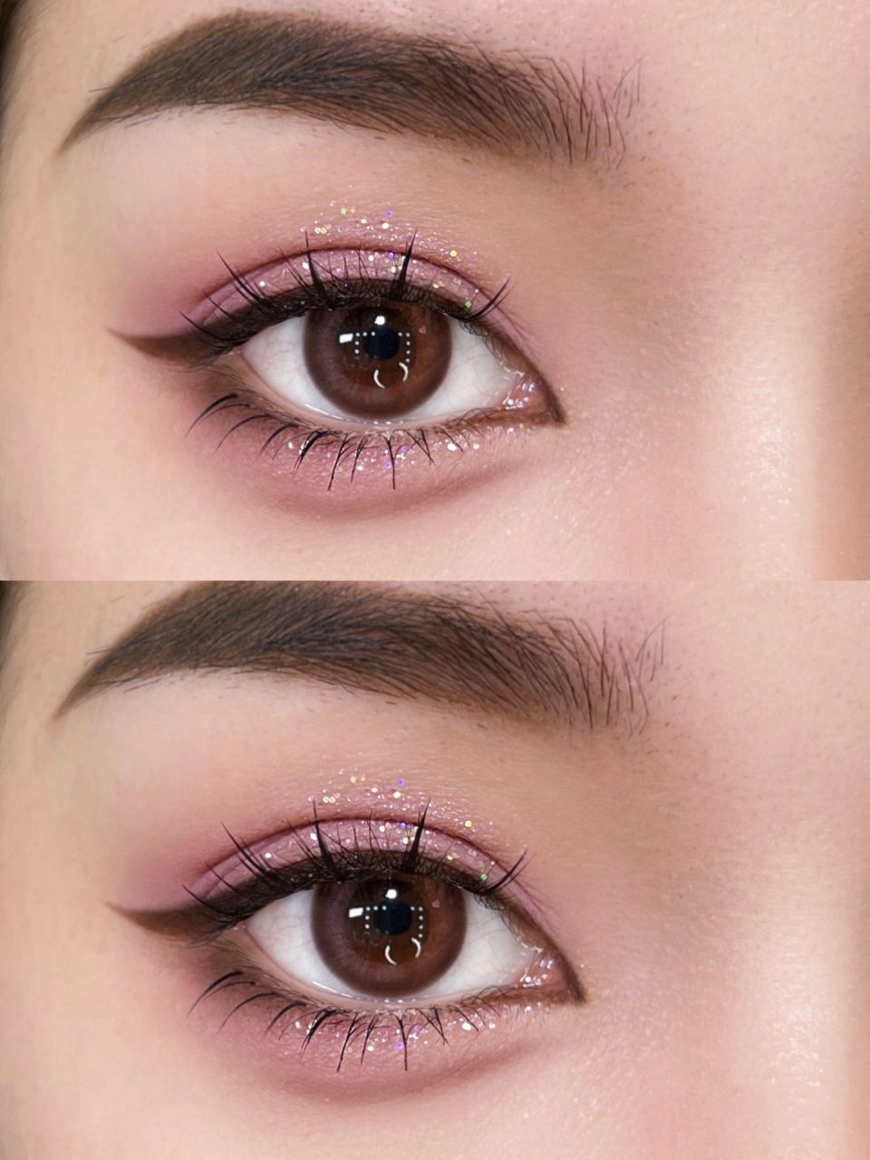 高级清冷感猫系消肿妆 全包眼线妆 日常眼妆怎么画  新手眼妆  眼线