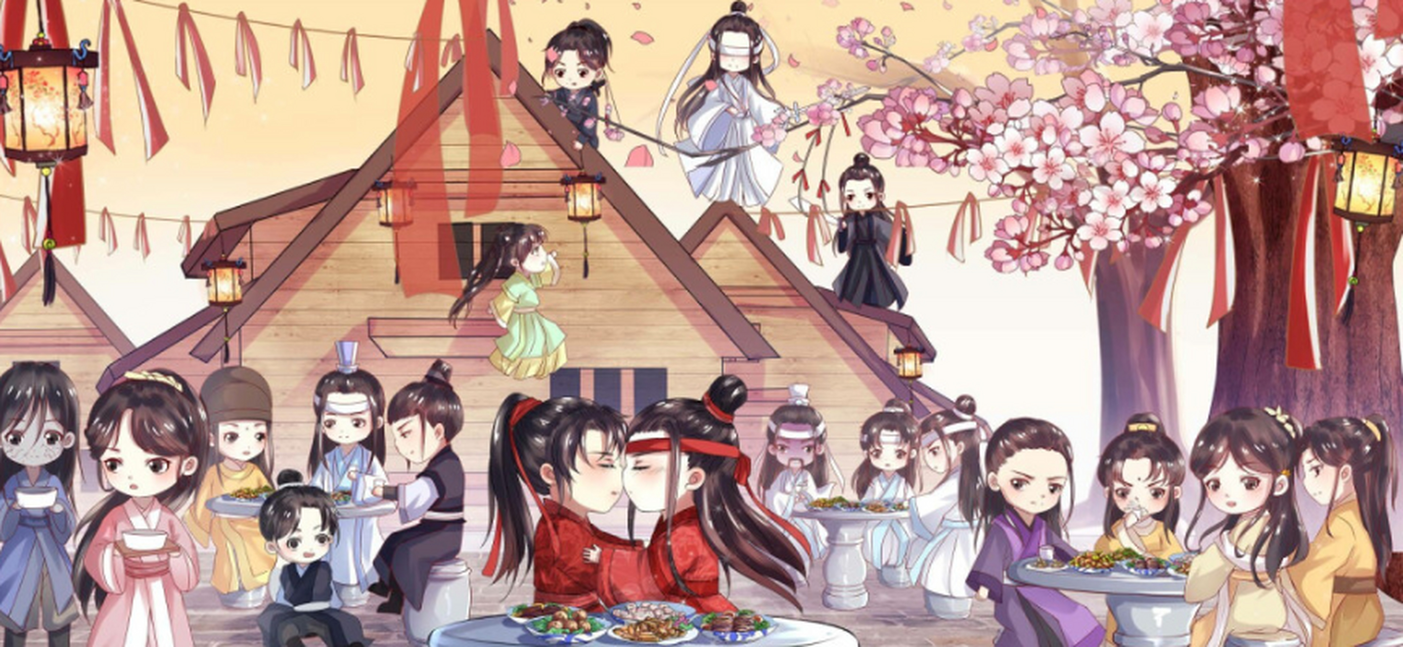 百度圈子#魔道祖师 这魔道的全家福,还有缺少了谁?